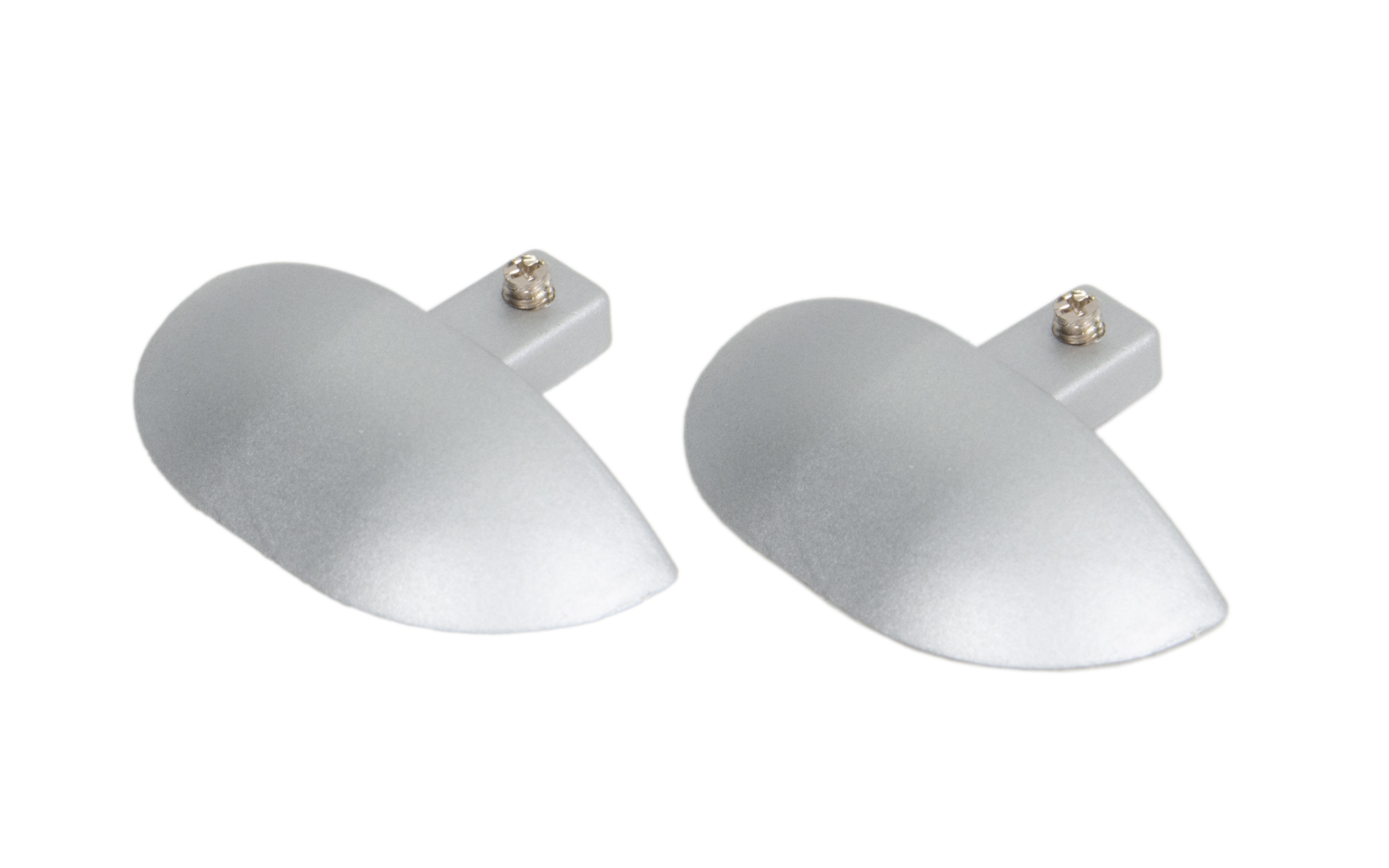 End cap for Gemini Single, silver