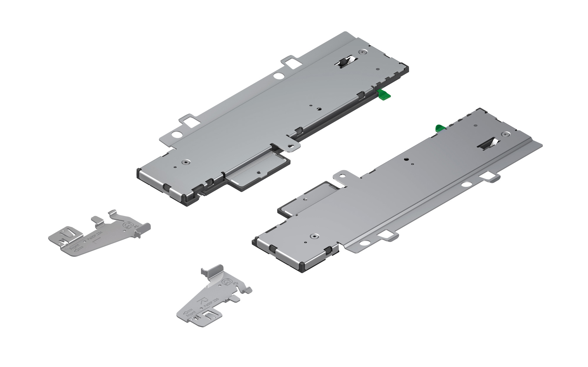 Nova Pro Scala aktivator za Tipmatic Soft-close, primeren za manjše dimenzije predalov.