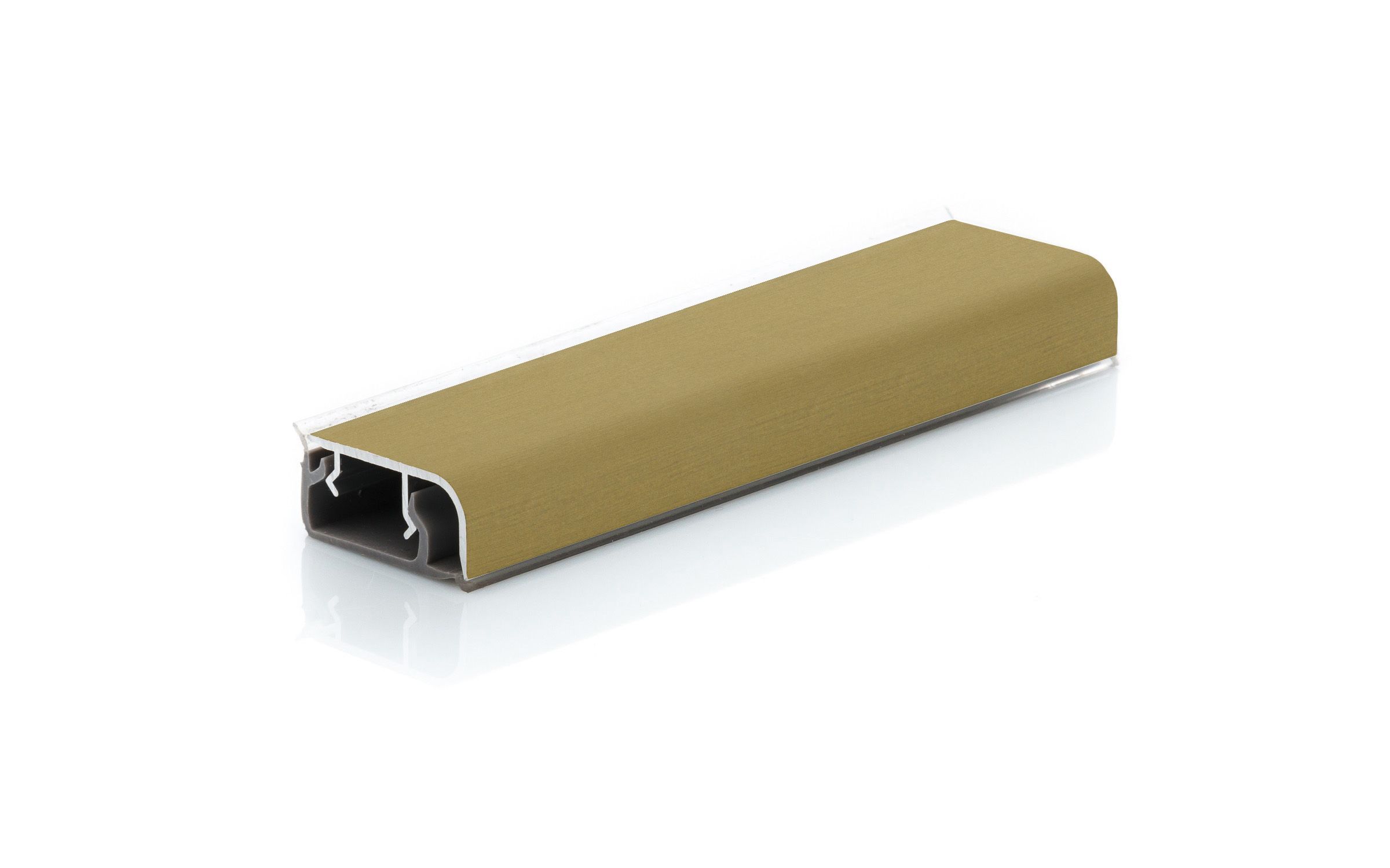 Zaključna letev pulta 25 x 11 mm, l= 4 m, površina zlata