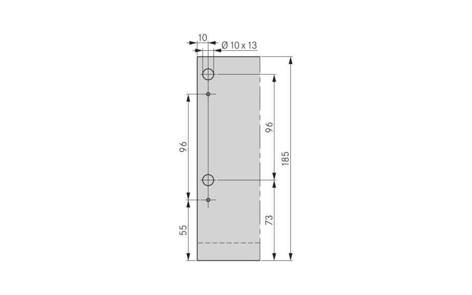Drawer Nova Pro Scala, height: 186 mm, length: 350 mm, 40 kg, STONE