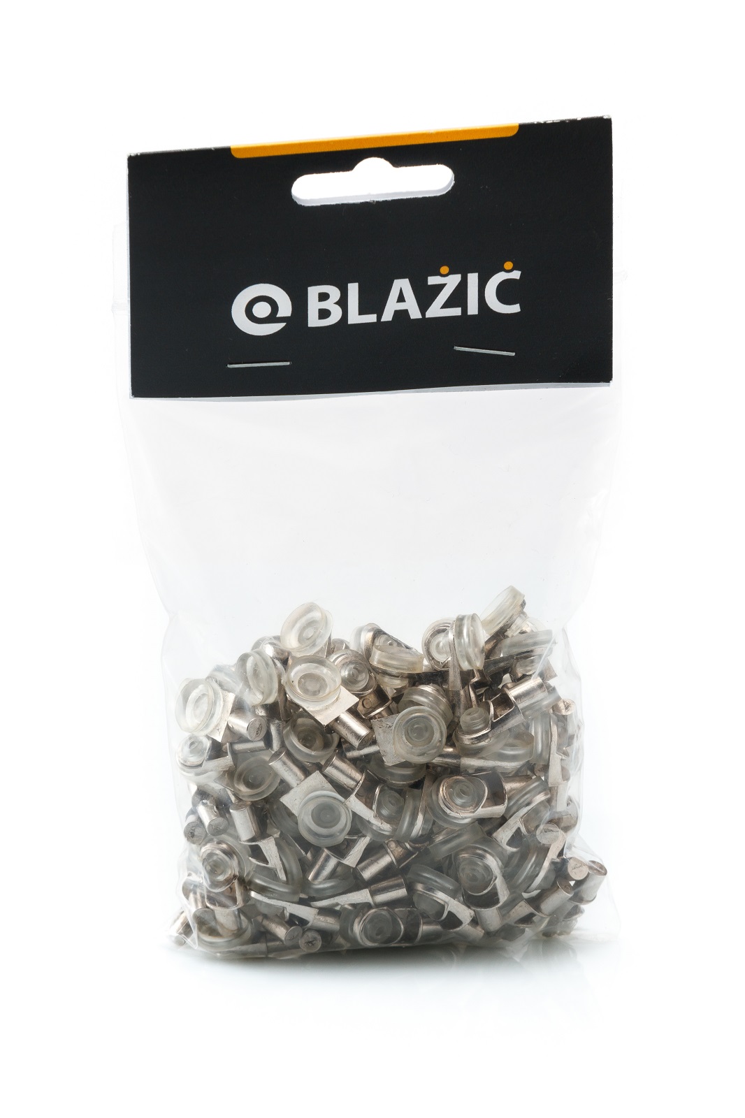 Glass shelf support, flat, chrome, 100 pcs Glass shelf support, flat, chrome, 100 pcs