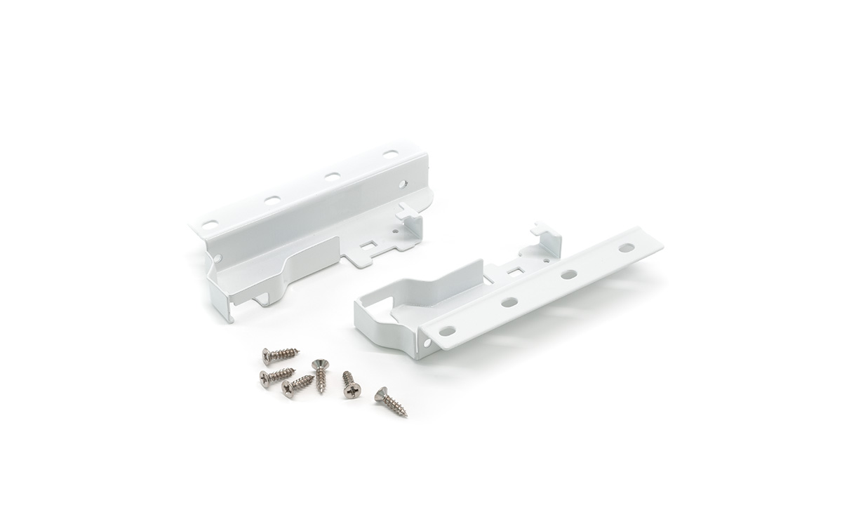 Back fixing brackets (left/right), height single railing.