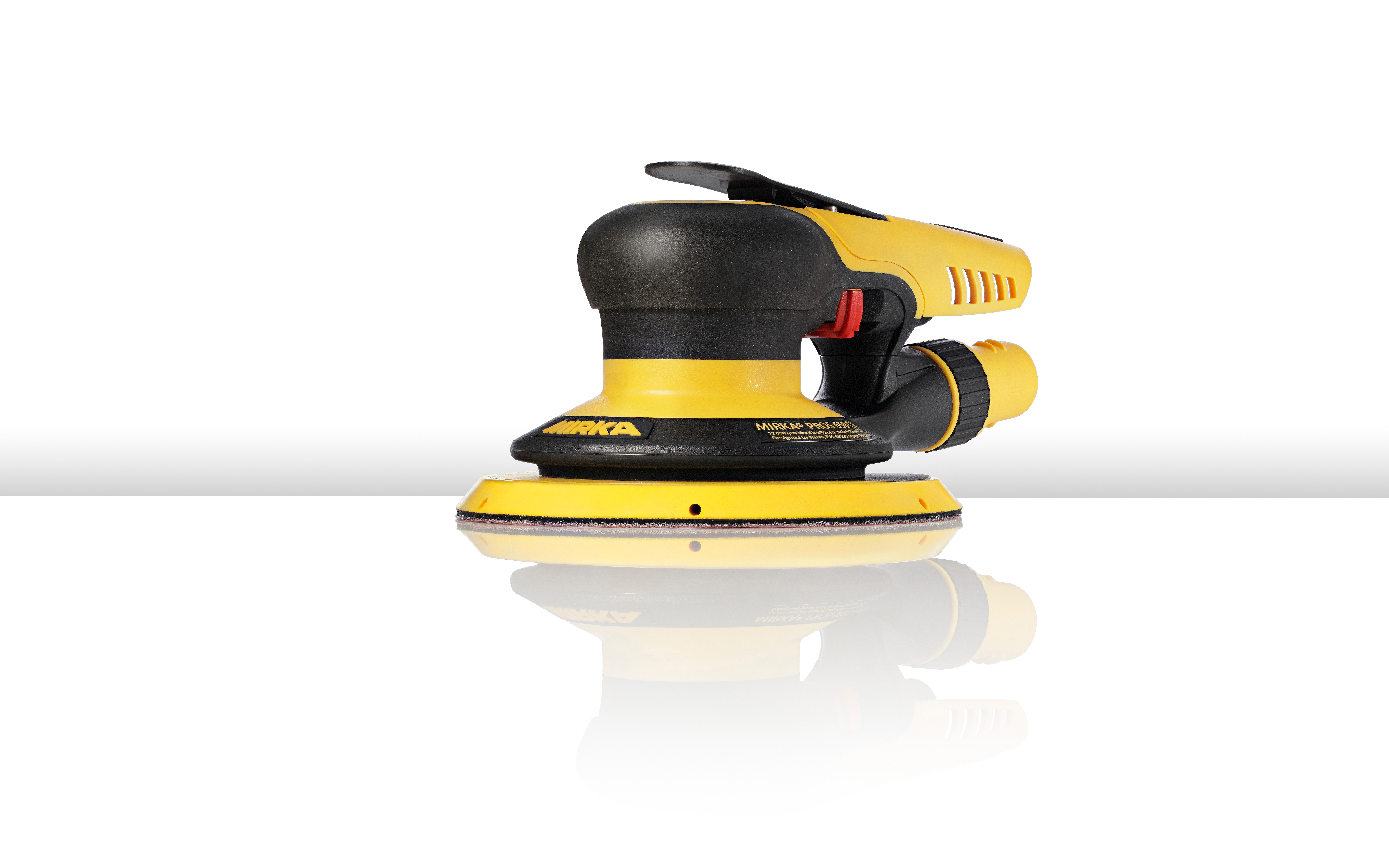 Mirka® pneumatic random orbital sander PROS 650CV O 150 mm 5.0 mm orbit