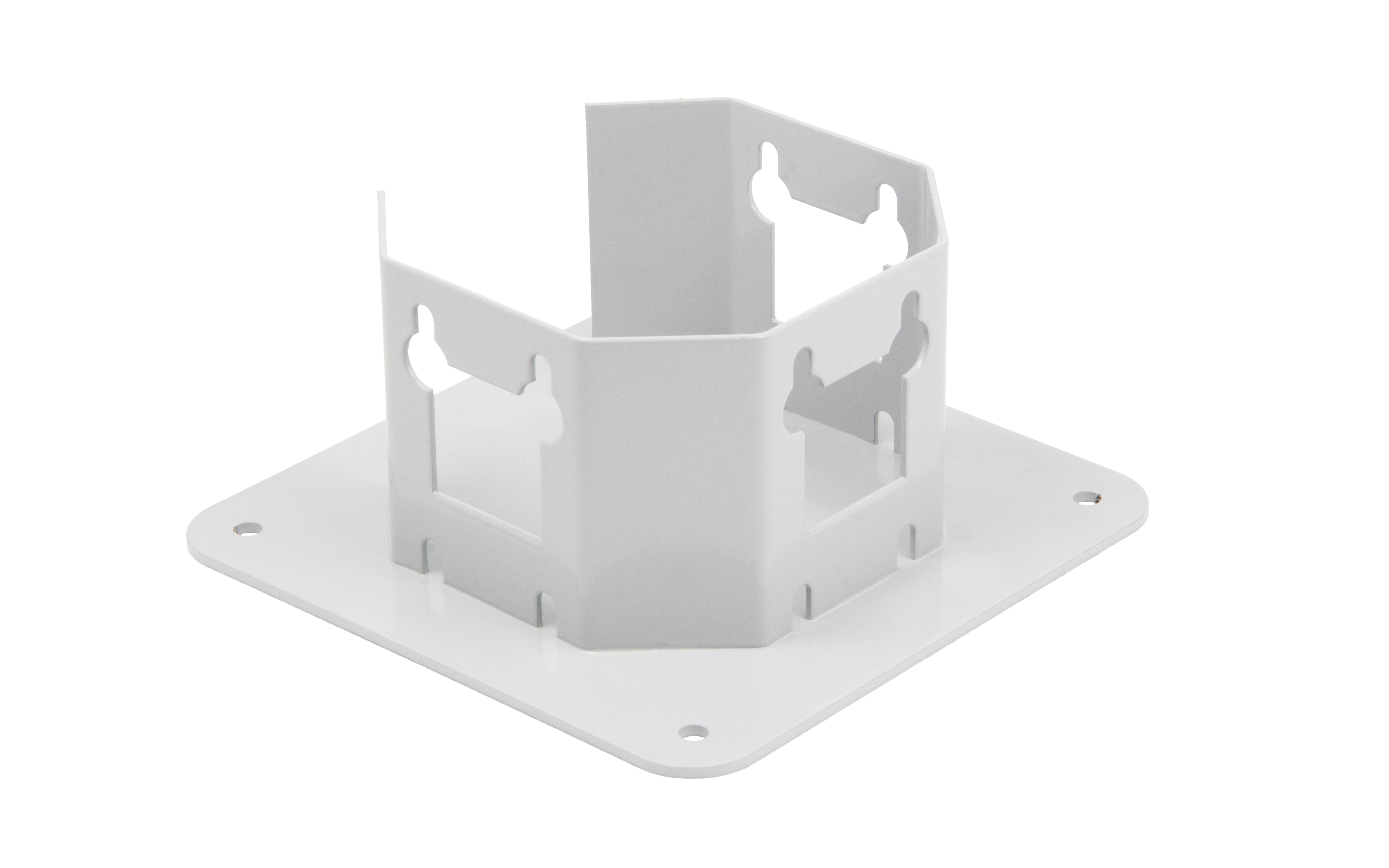 Top plate 180° to conect 3 beams with pillar, grey color