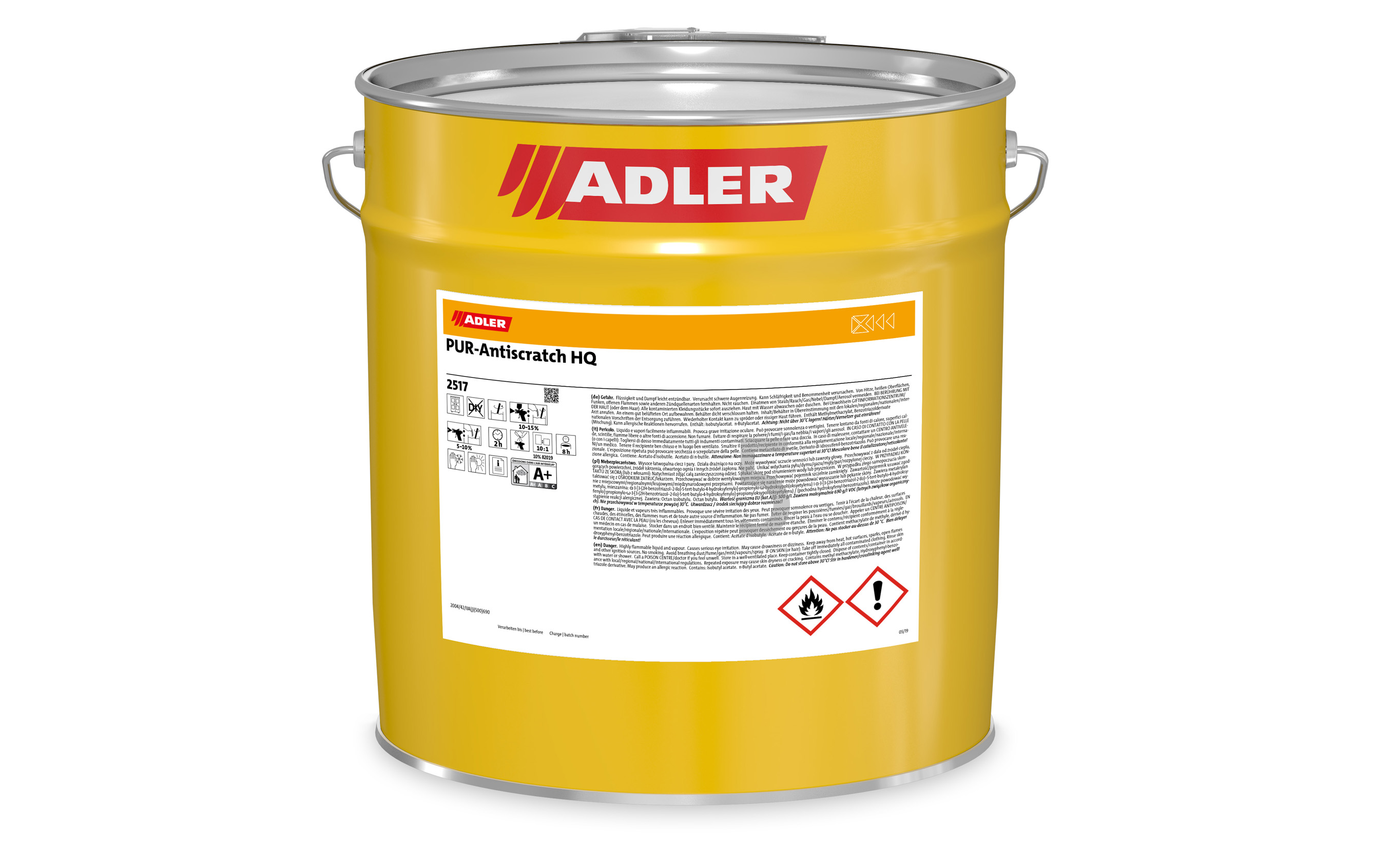 Pur Antiscratch HQ G05 Naturmatt, 4 kg