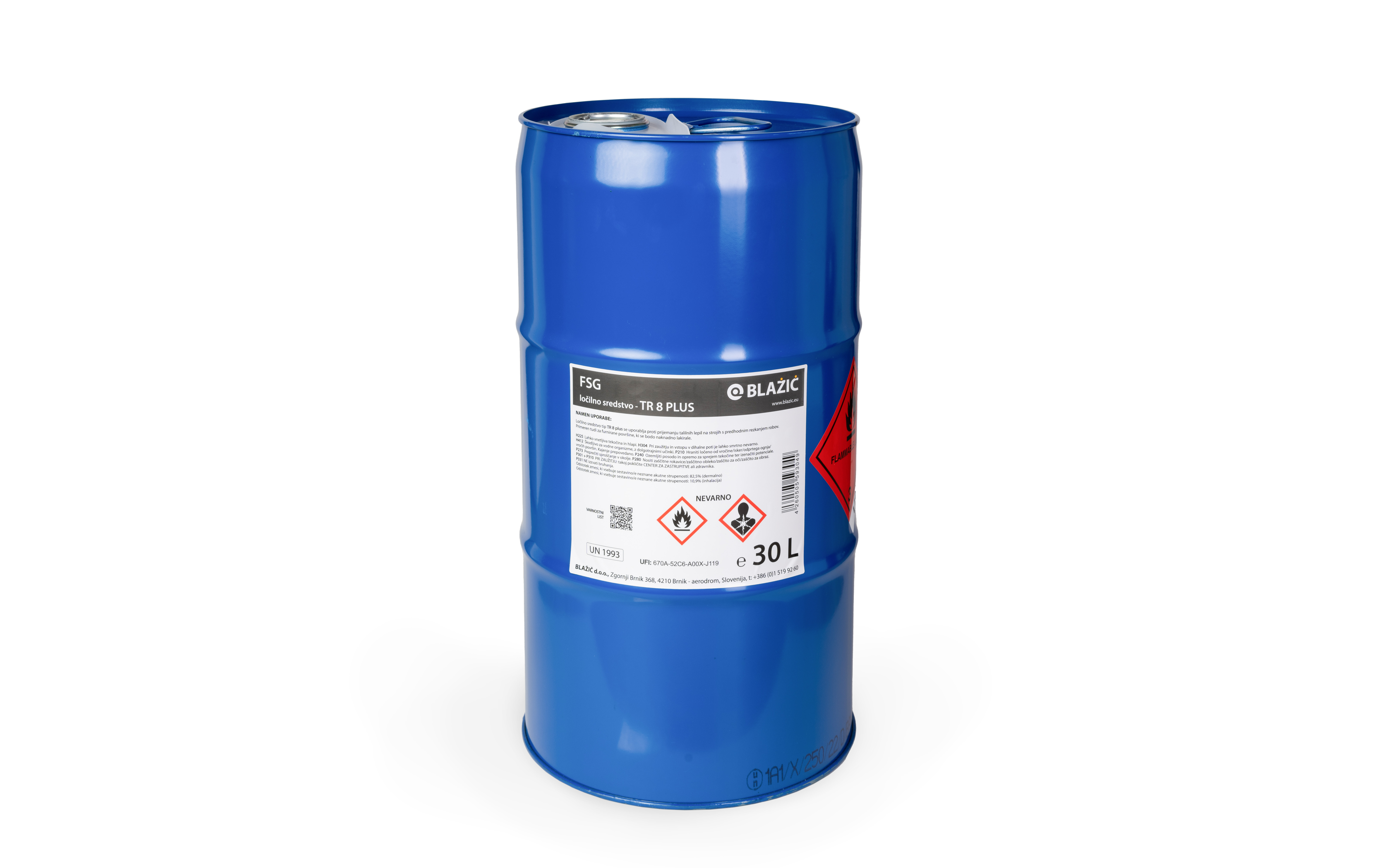 Release agent type TR8 PLUS, 30L, steel drum