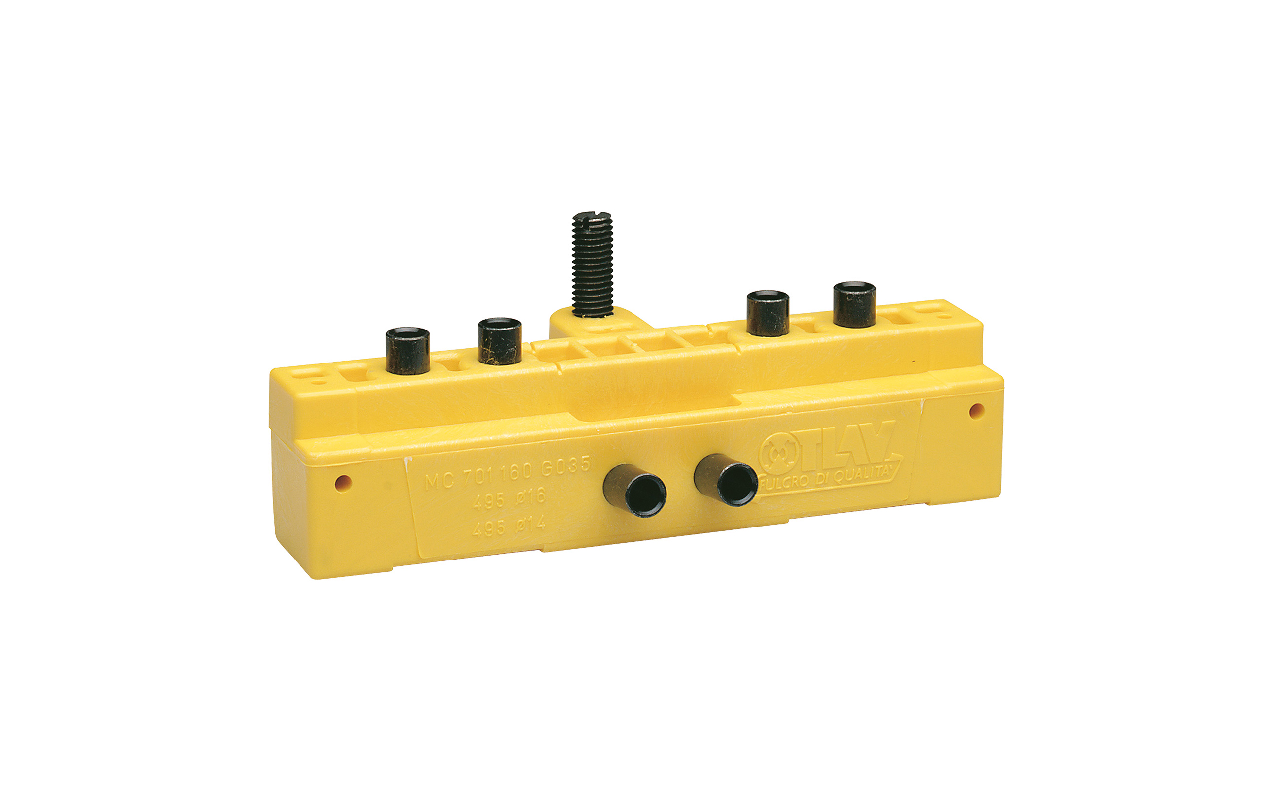 Template for Otlav Exacta hinges with diameters 14 mm and 16 mm