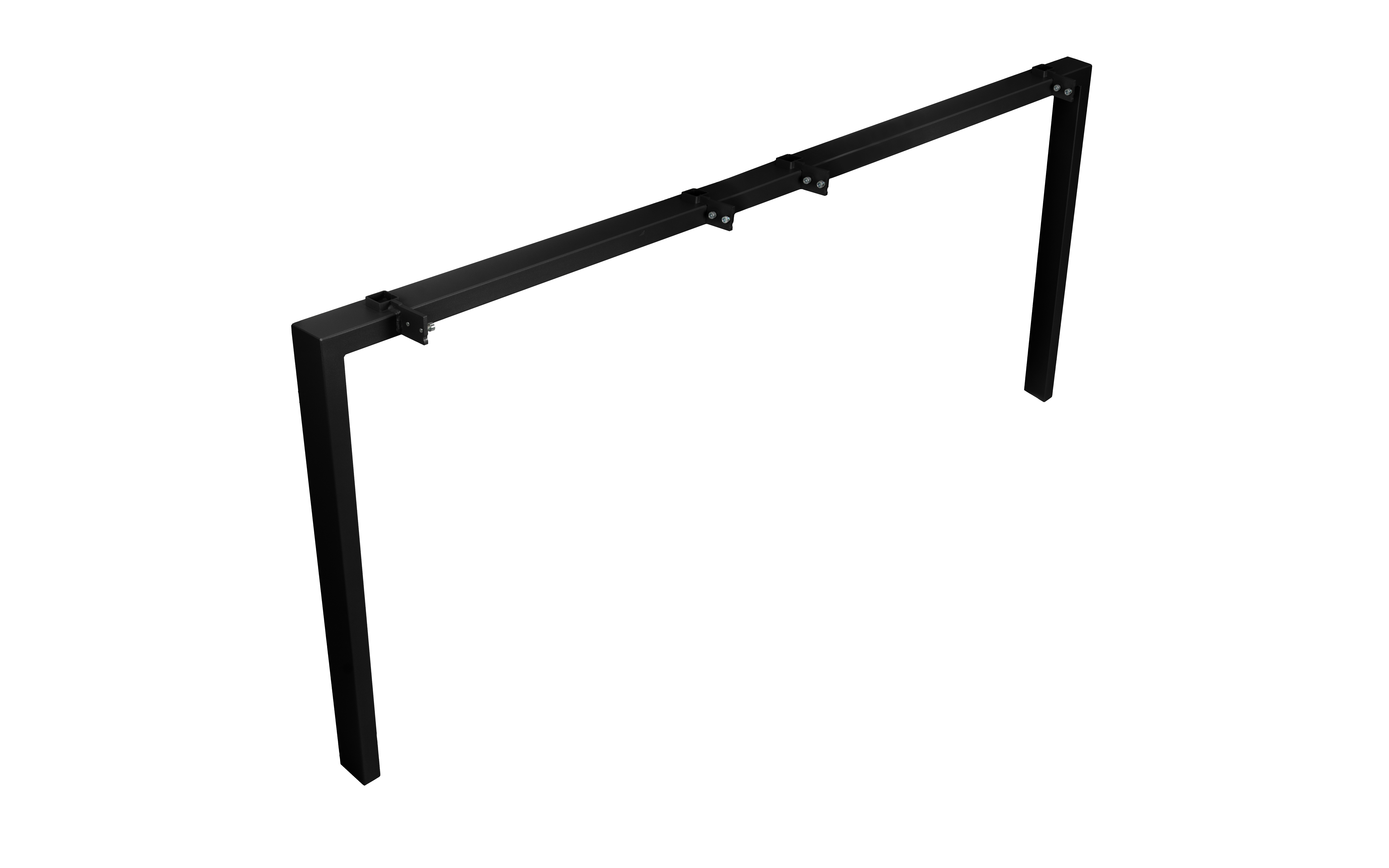 Noga LEIDA 1600, črna, RAL 9005 struktur, 4x priklop veznikov