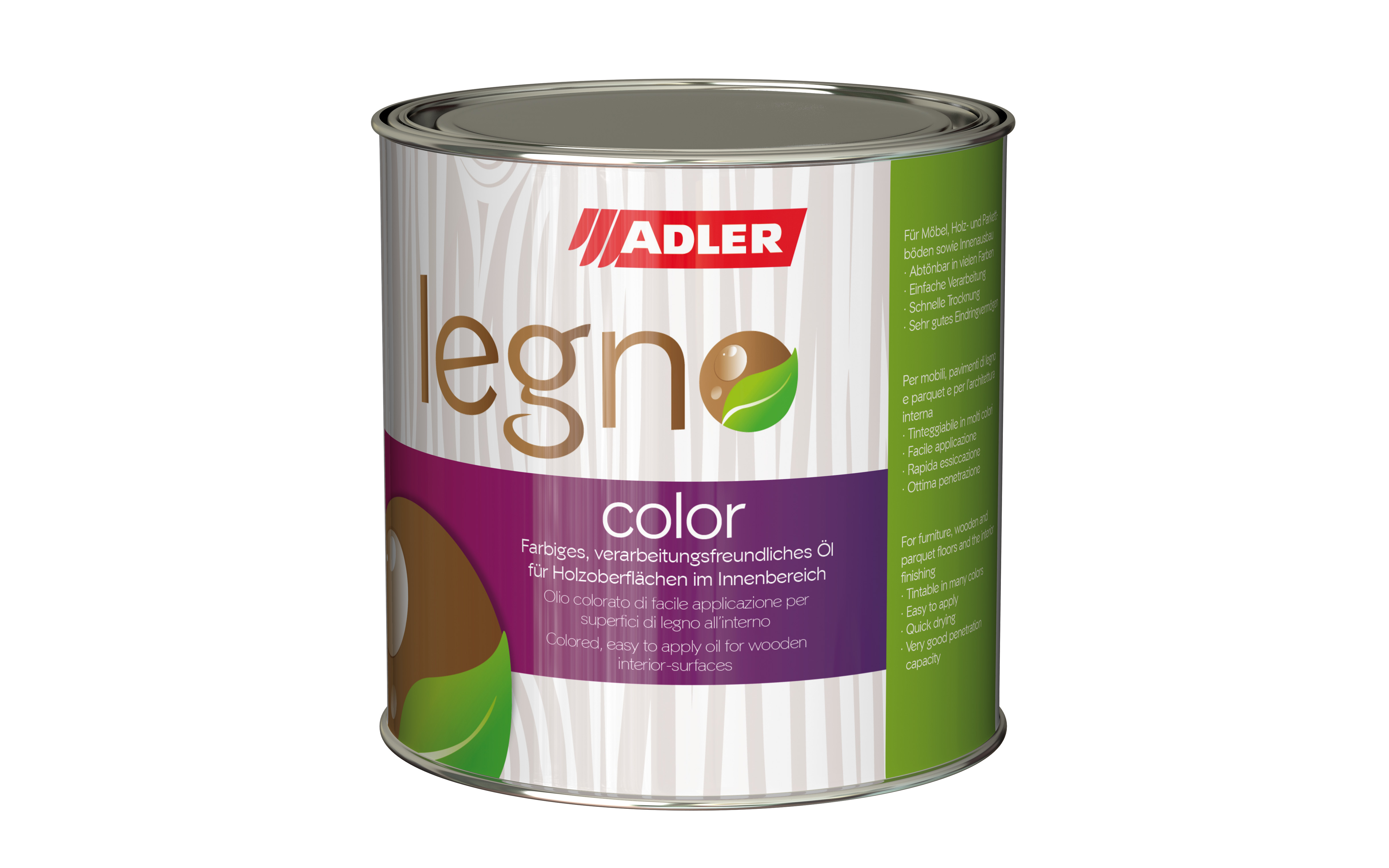 Legno Color, Colorless, Baza W30, 0,75 L