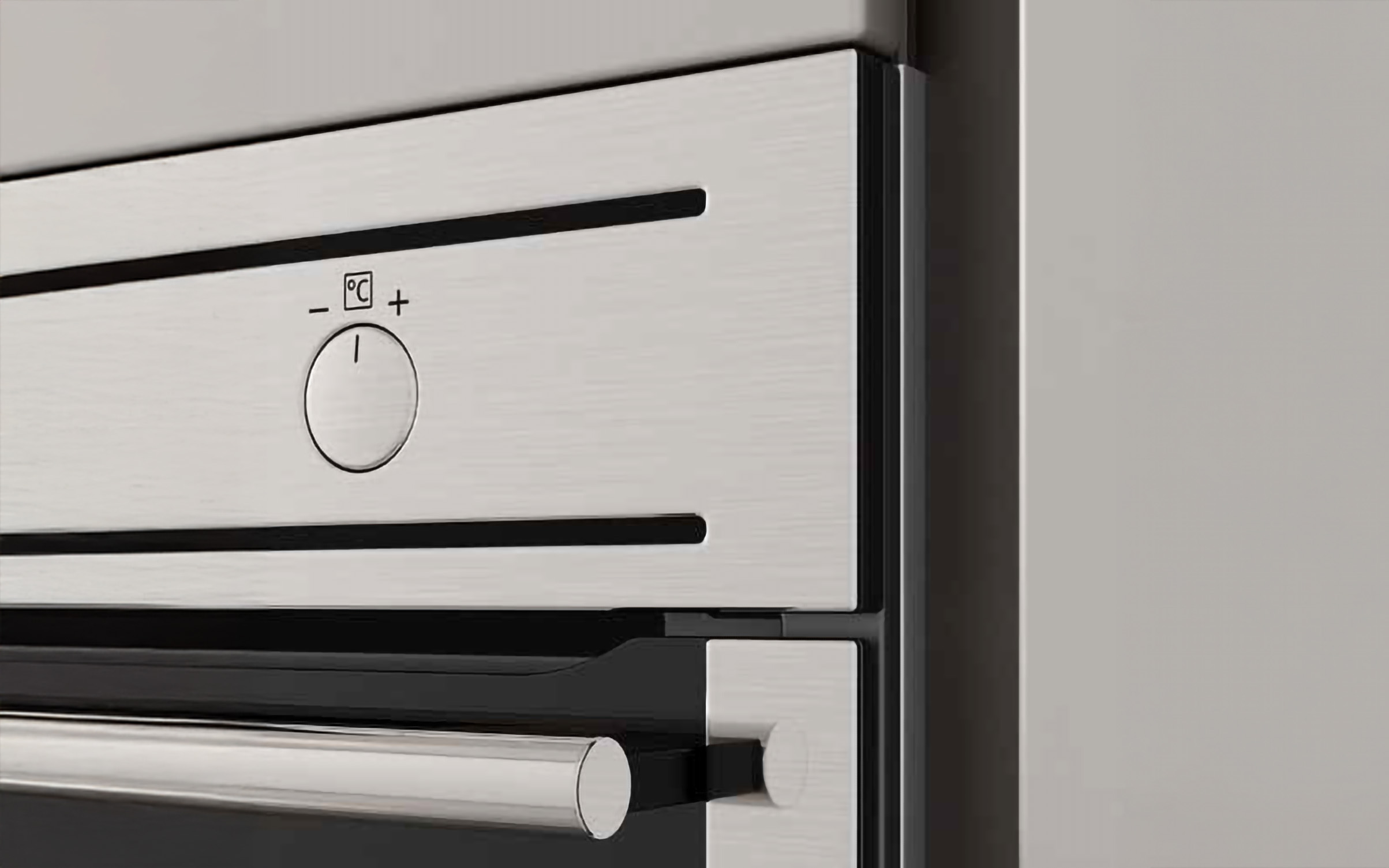 Gola Opes vertikalni profil, zaščitna pečice, l= 597 mm, inox