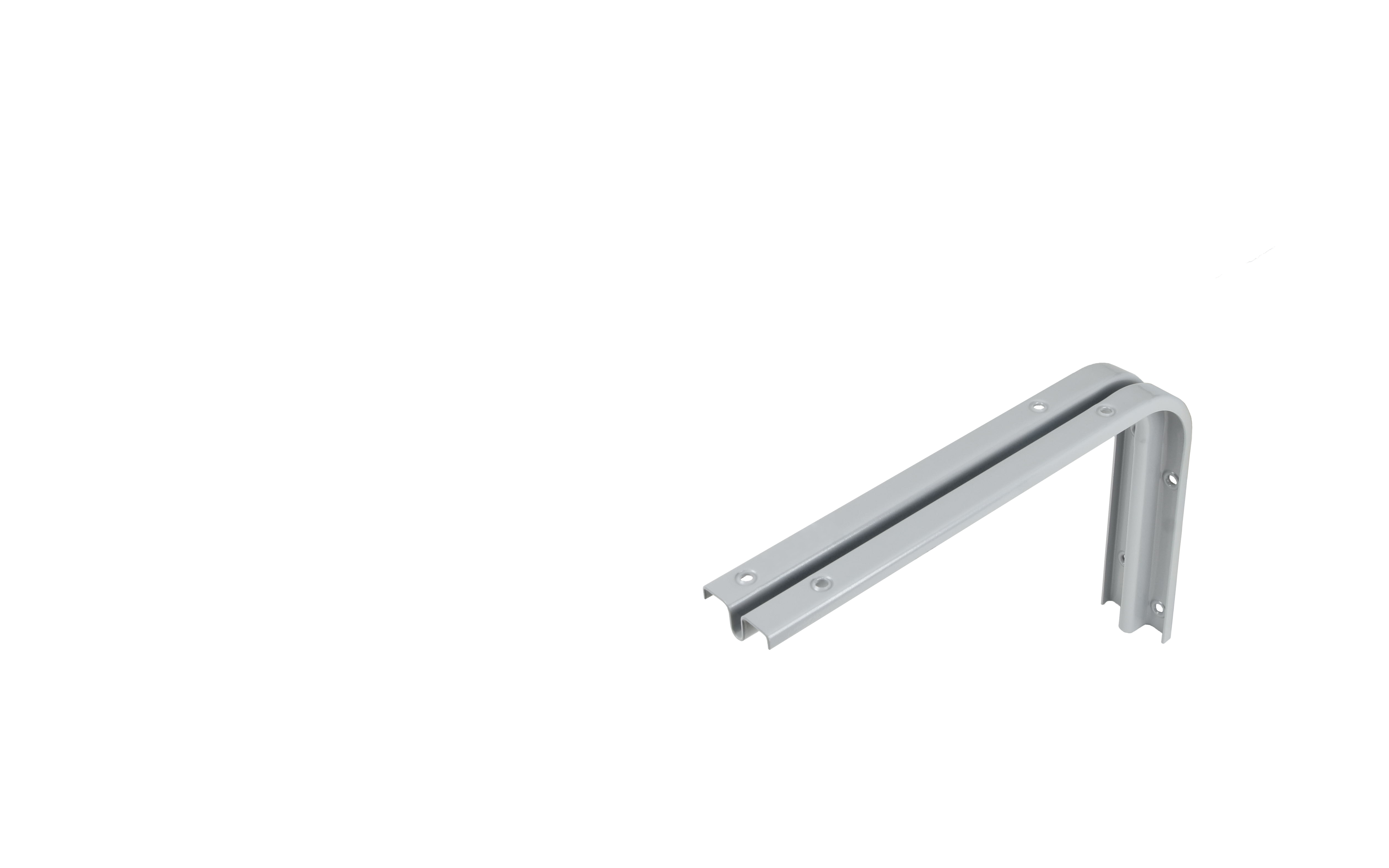 Konzola VT 270 mm, siva, RAL 9006