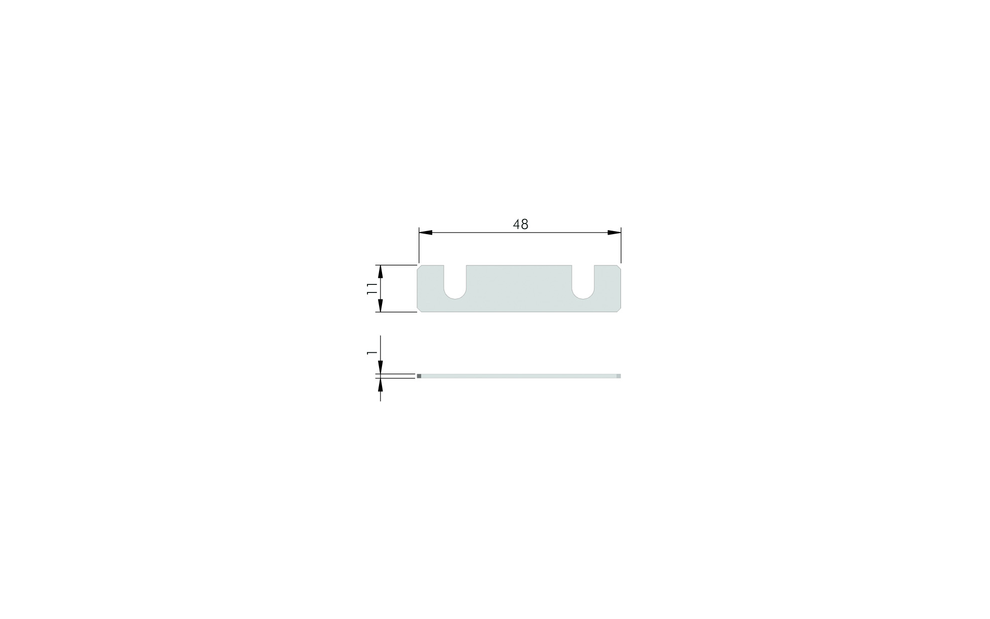 K-Push jig spacer 1 mm K-Push jig spacer 1 mm
