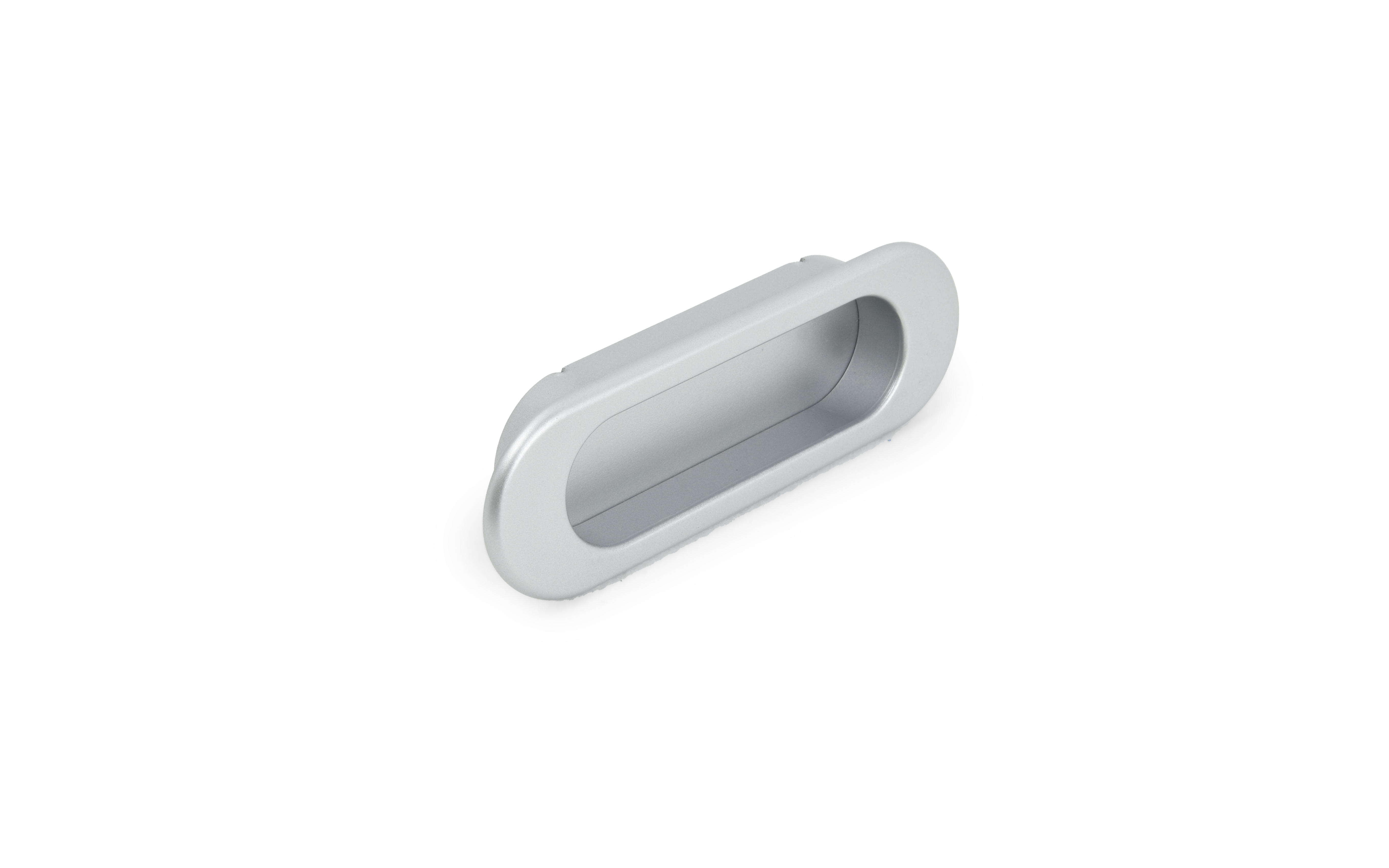Handle Lampič 2099, recessed, 95 mm x 35 mm, matt chrome