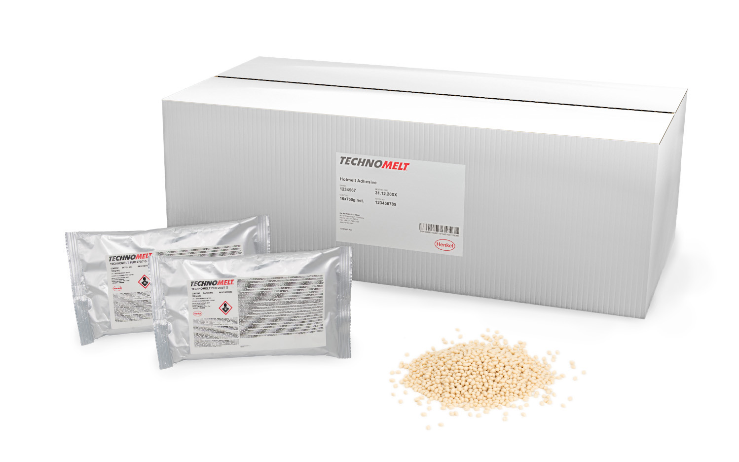 Technomelt PUR 270/7 G natural, granulate, 0,750 kg