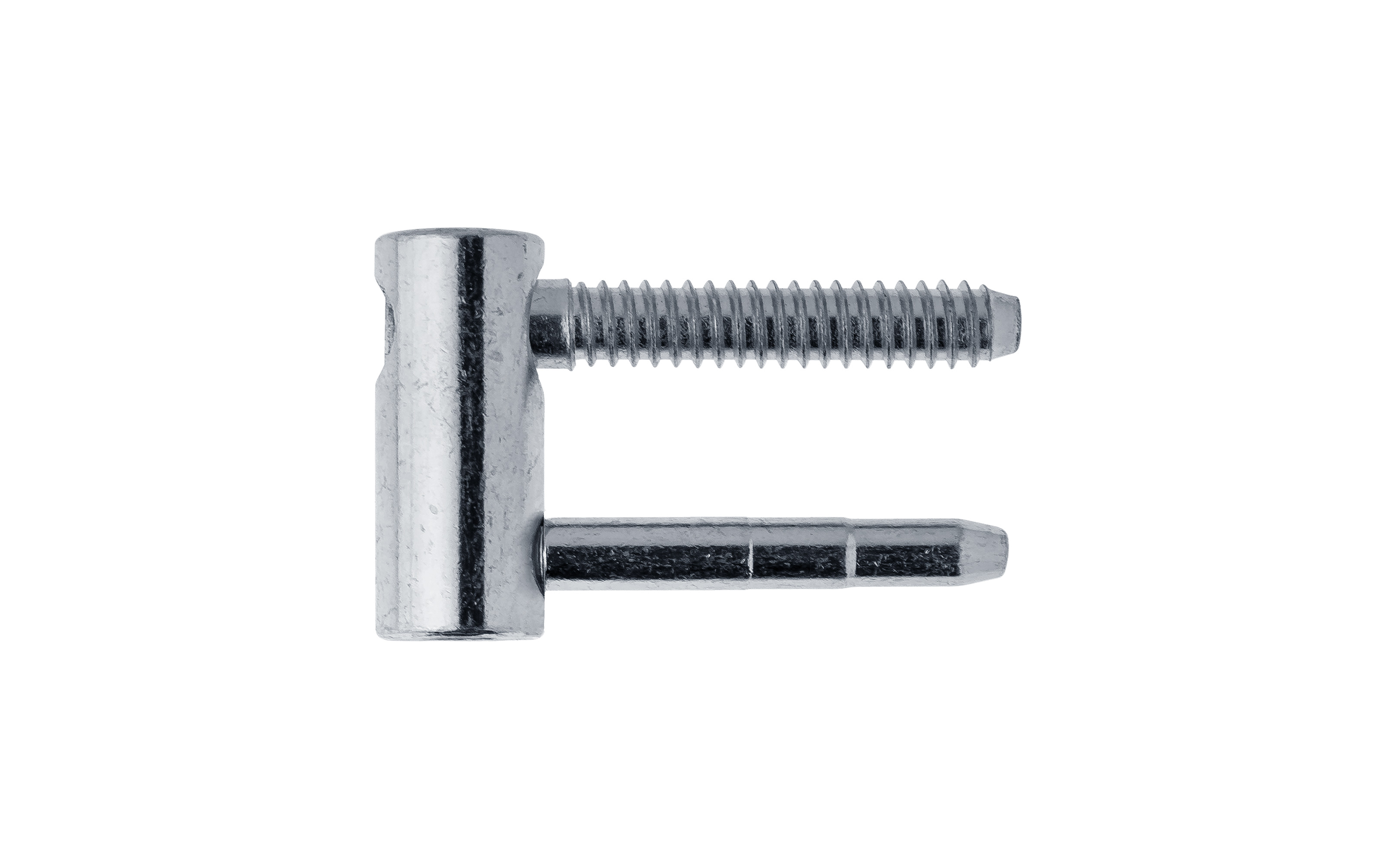 Otlav Exacta hinge, diameter 16 mm, light zinc-plated - complete set with male and female parts