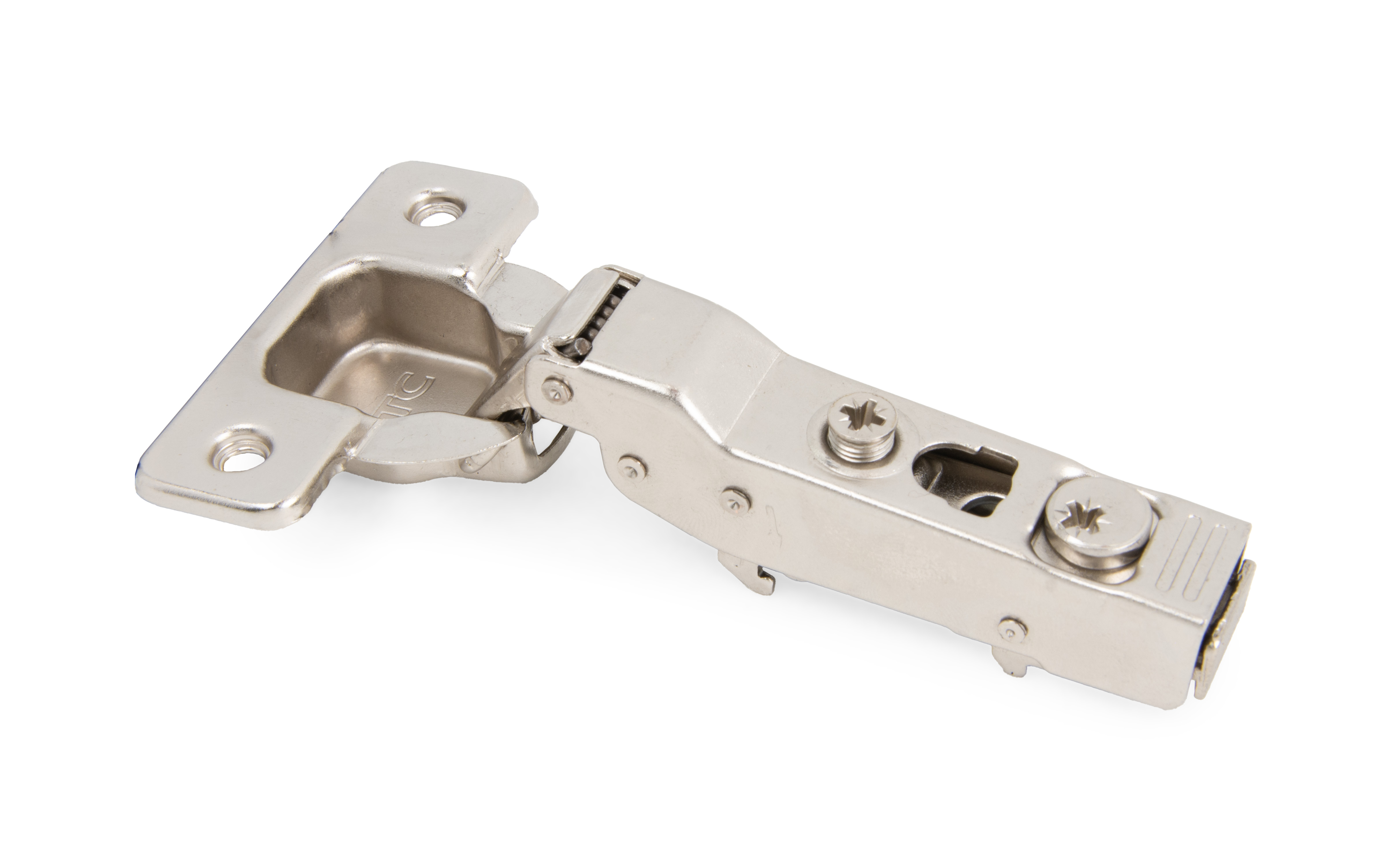 Spona DTC brez blažilca, pol kriva, kot odpiranja 110°.