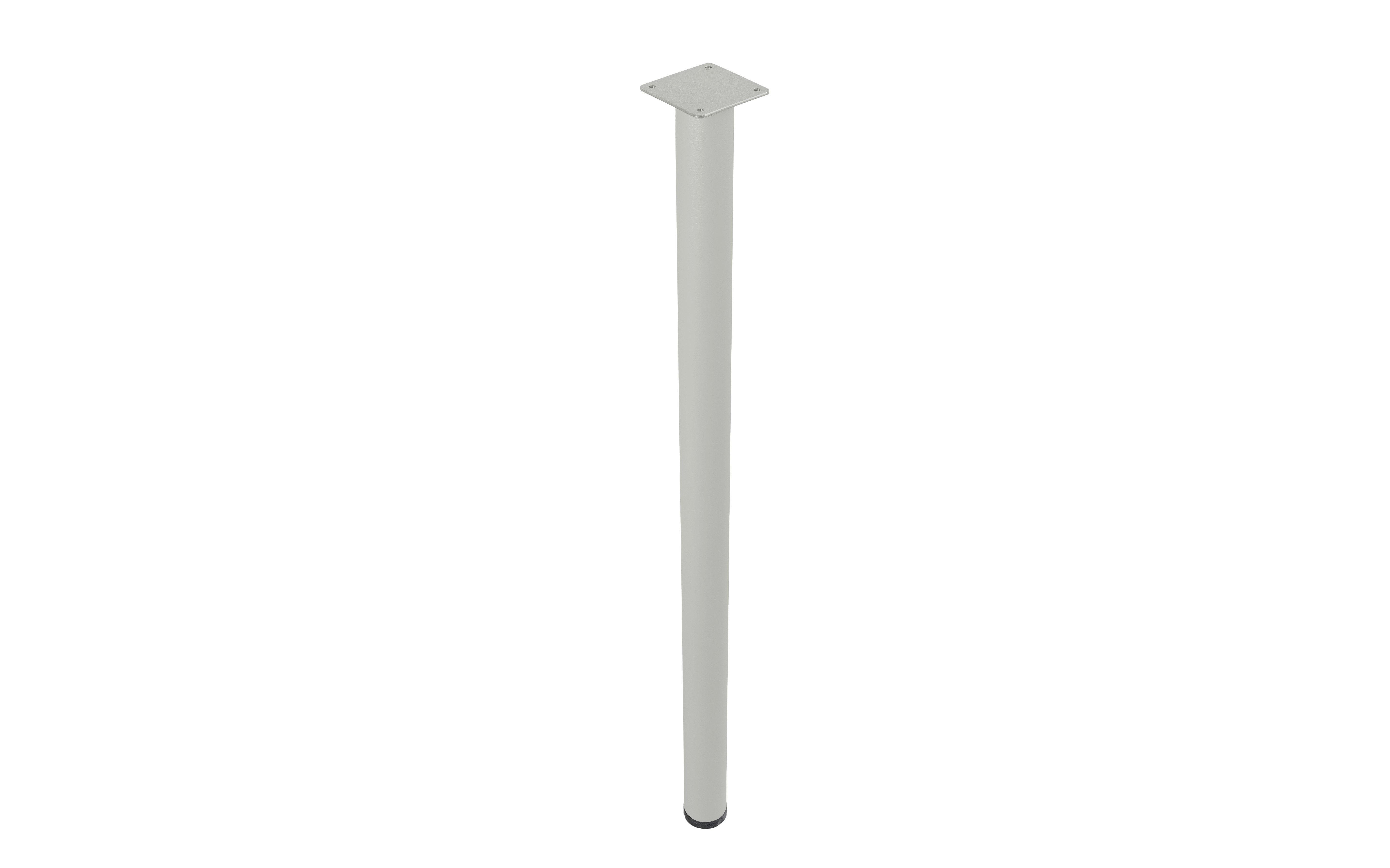 Table leg ROCK D 60, h=1100 mm, grey structure color