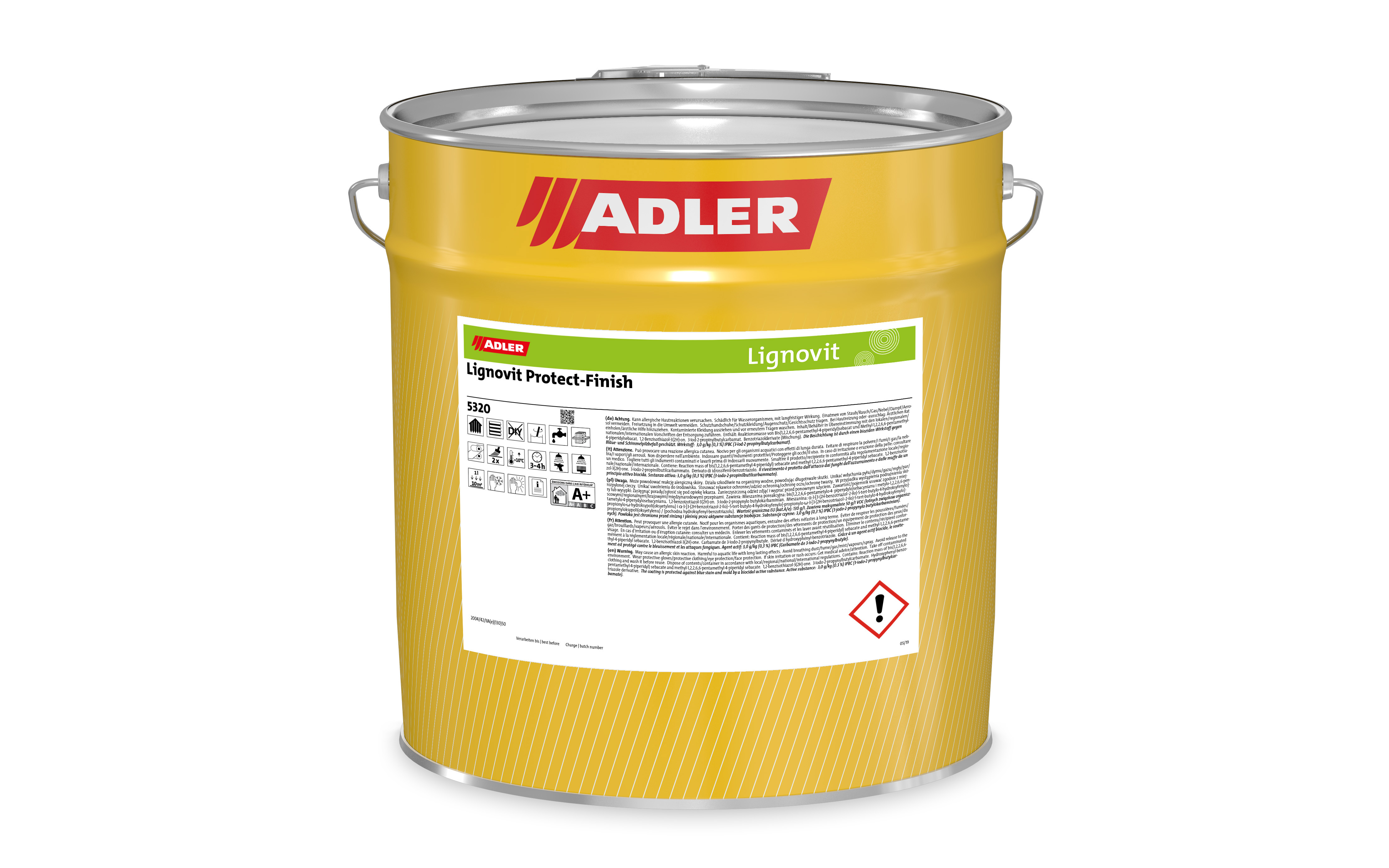 Lignovit Protect Finish, Lärche (larch), 22 L