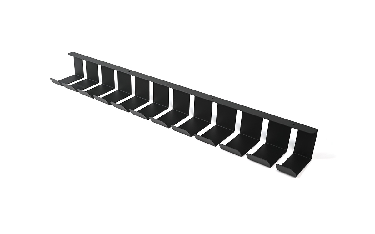 Cable through Futuro, black color