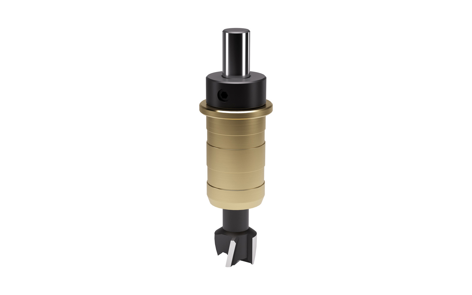 Flipper drill bit with a 15mm bushing