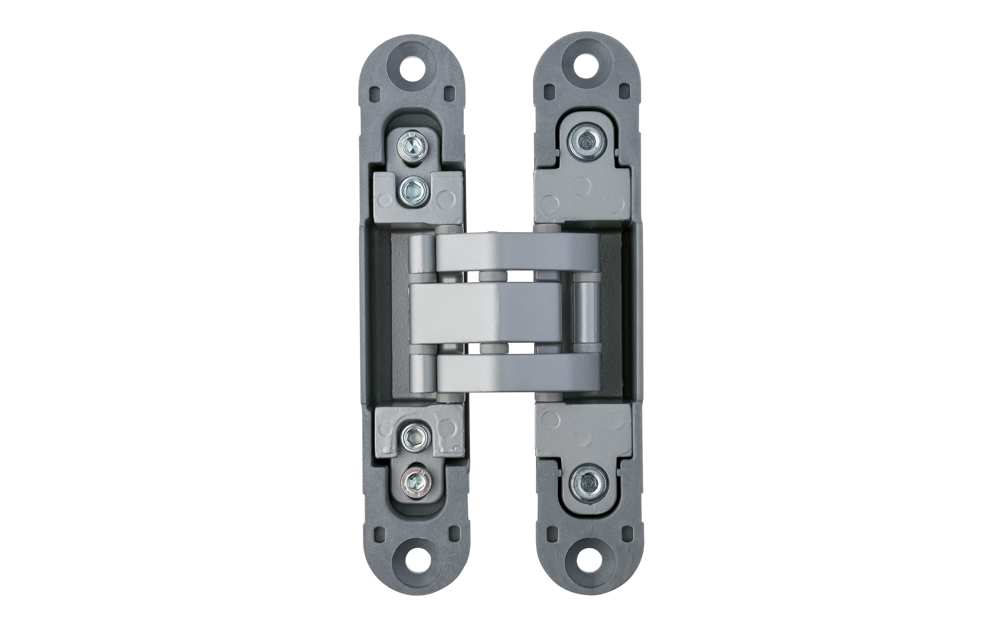 Spona Otlav Invisacta 3D, ožja, 23 x 120 mm, 40 kg, PVC ohišje, saten siva