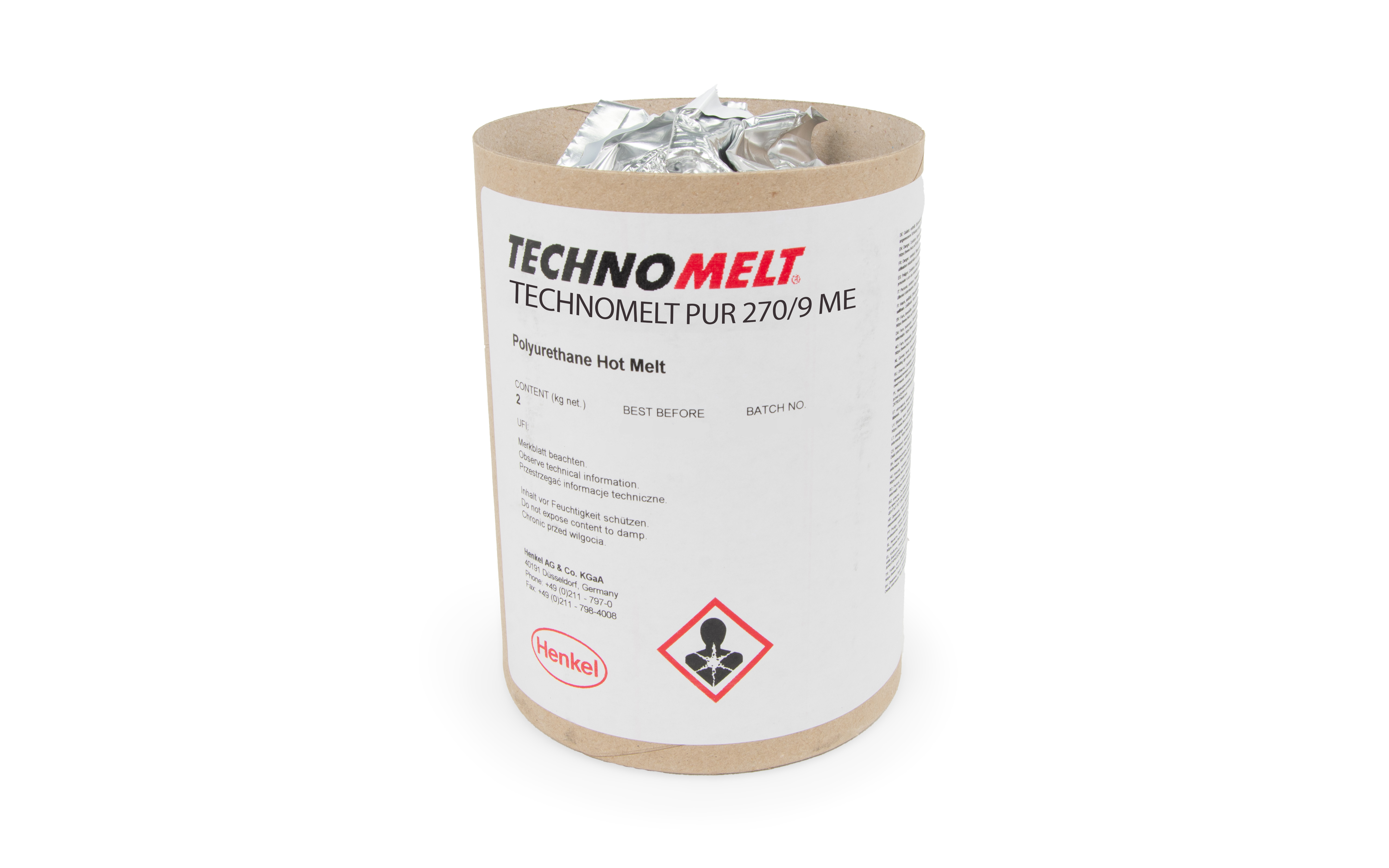 Technomelt PUR 270/9 ME natural, block, 2 Kg