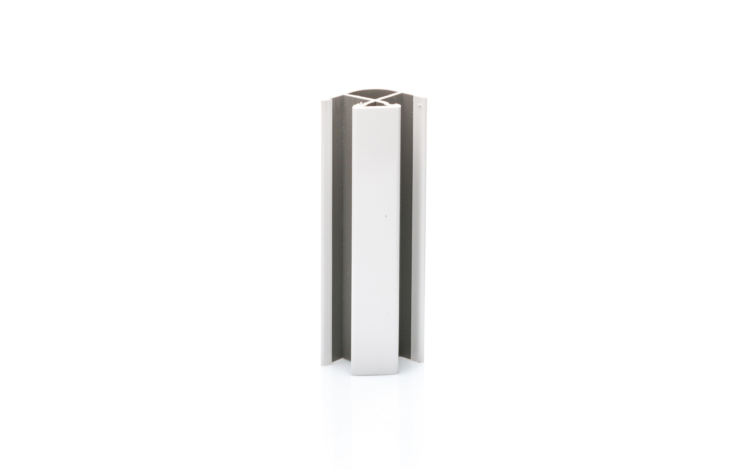 Plinth joint cap 100 mm, 90°, R12 mm, white gloss Plinth joint cap 100 mm, 90°, R12 mm, white gloss