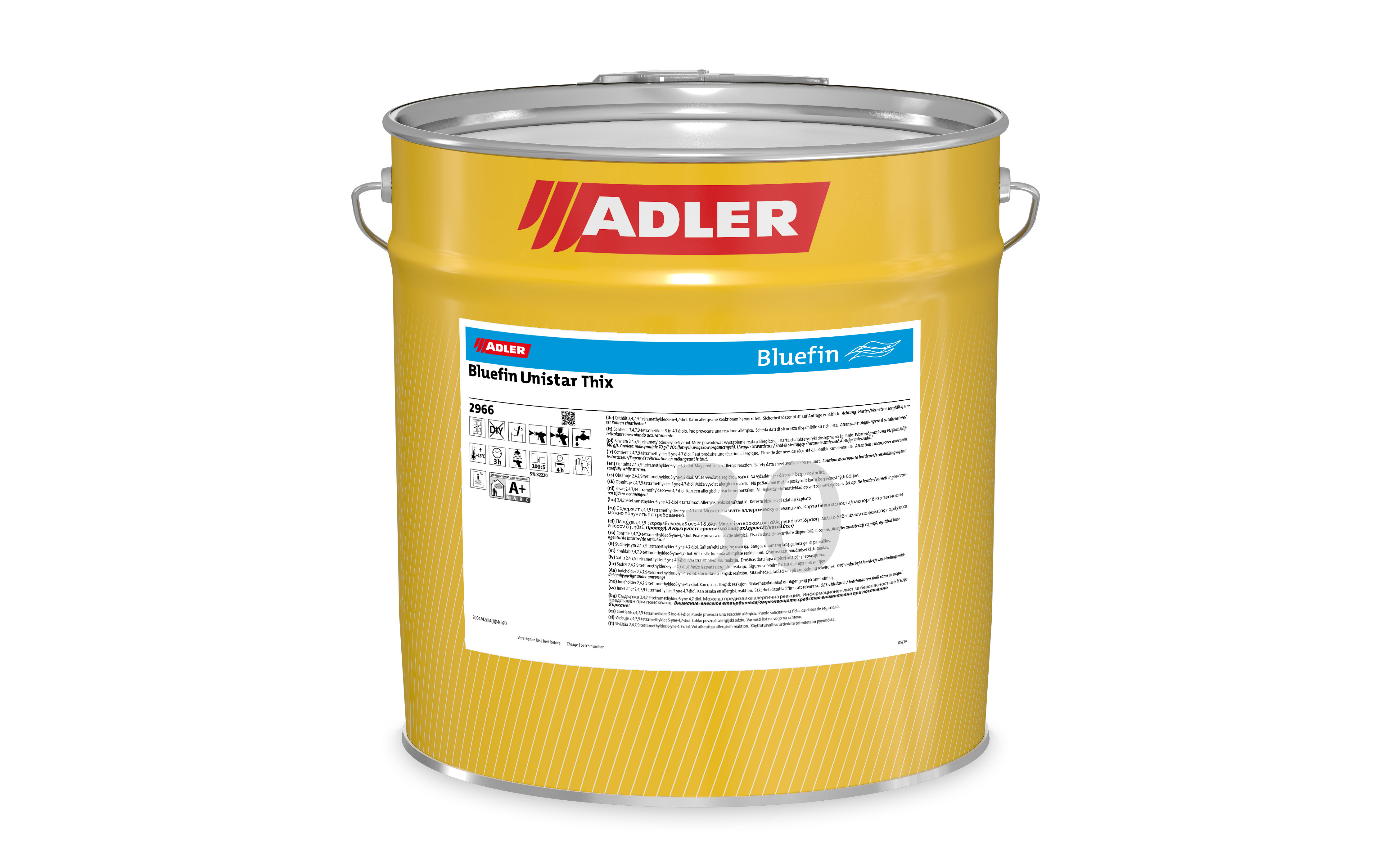 Vodni lak - Bluefin Unistar Thix G30 22 kg