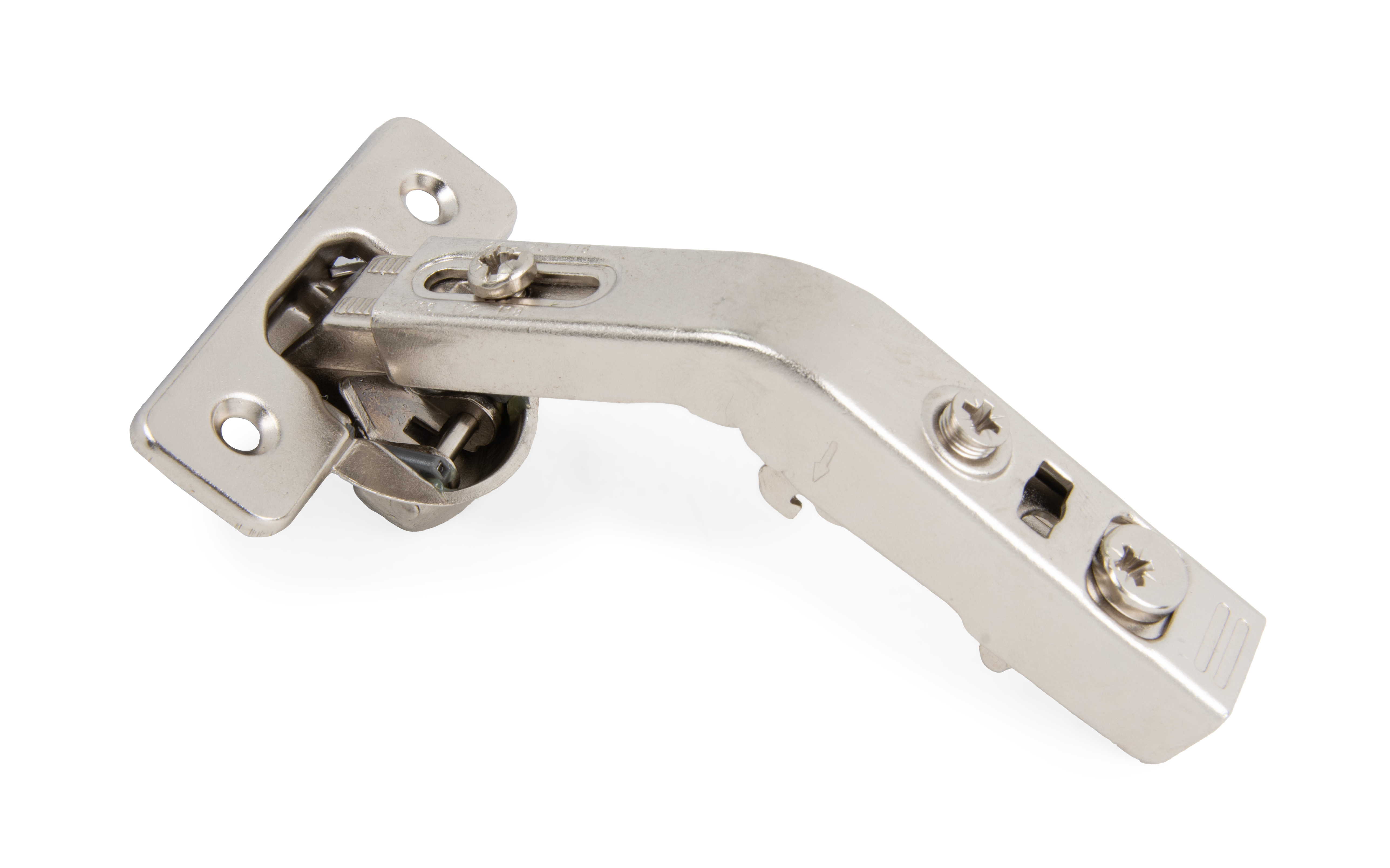 Corner hinge without soft close.