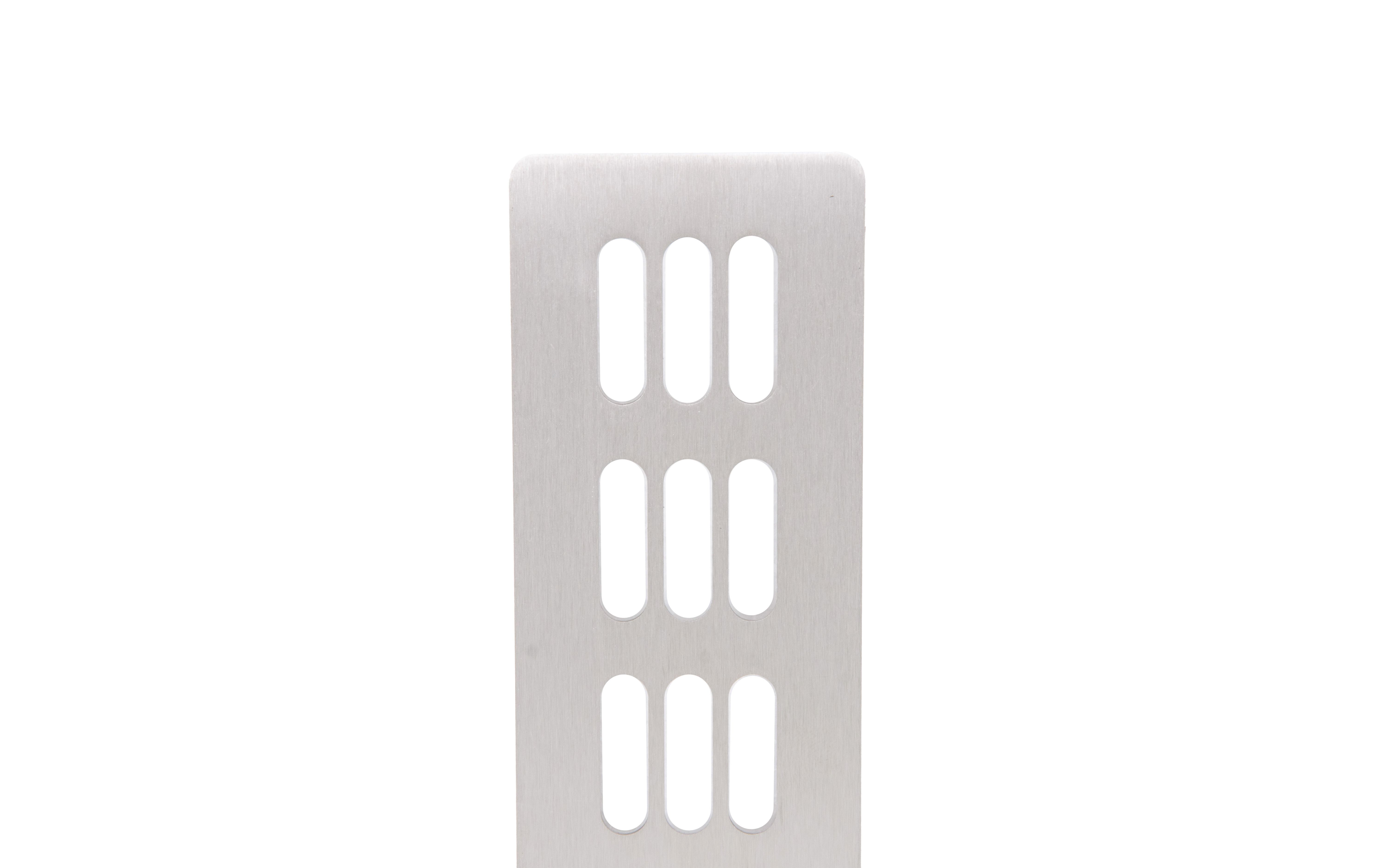 Kovinski zračnik 62 x 400 mm, inox