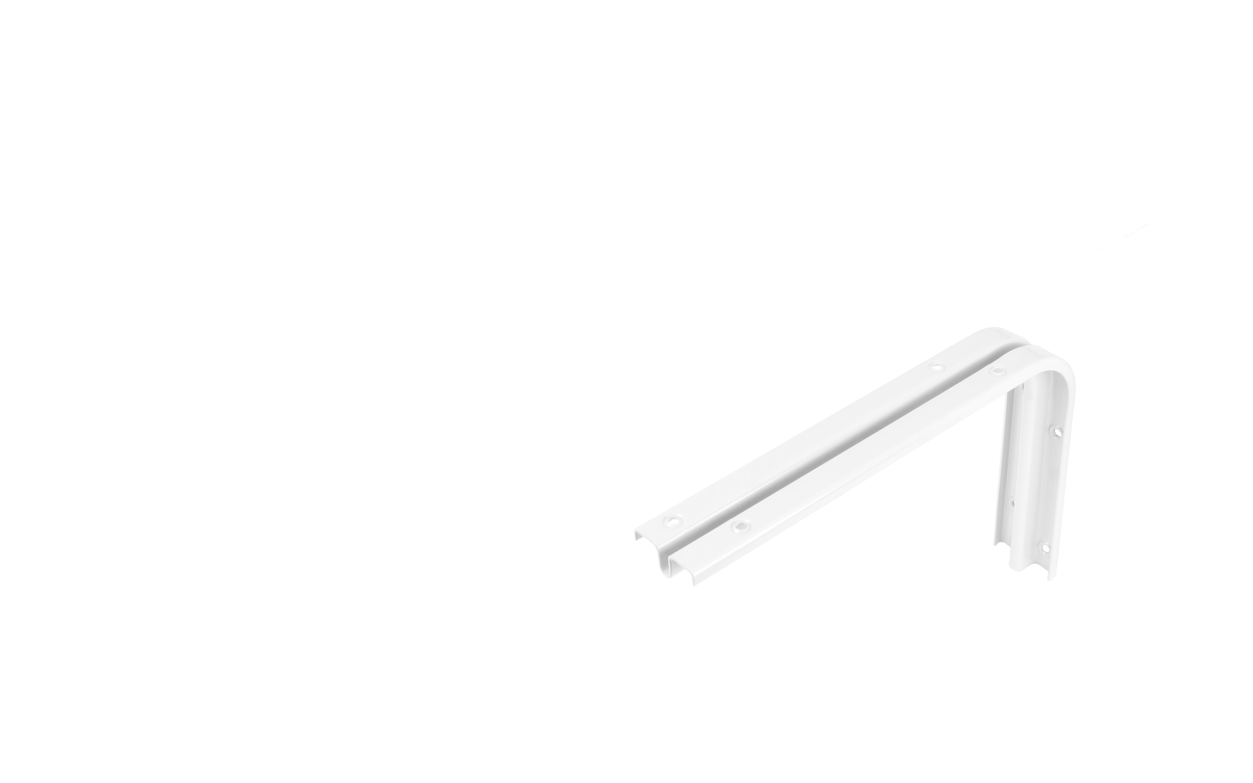 Konzola VT 270 mm, bela, RAL 9016