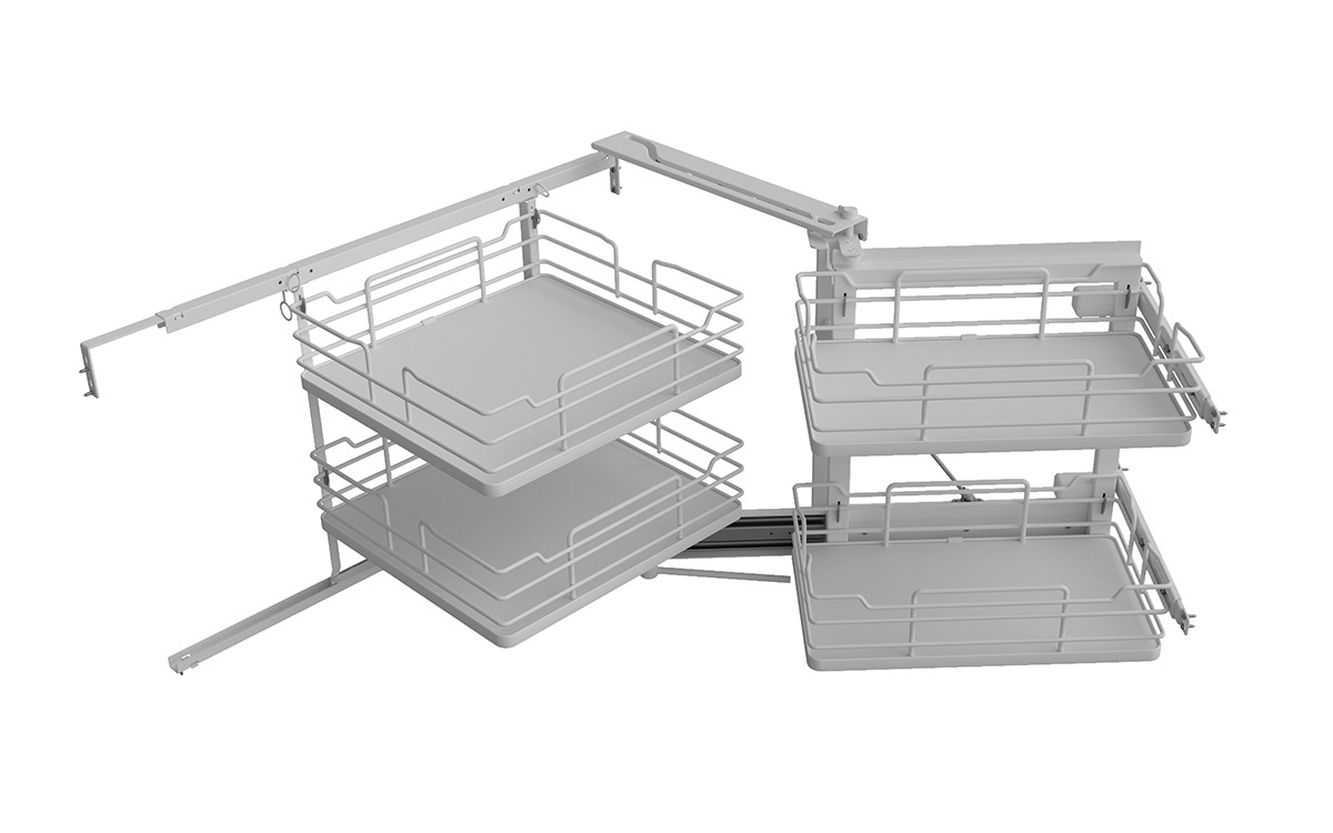 Sige 350i mechanism for corner unit, right, white