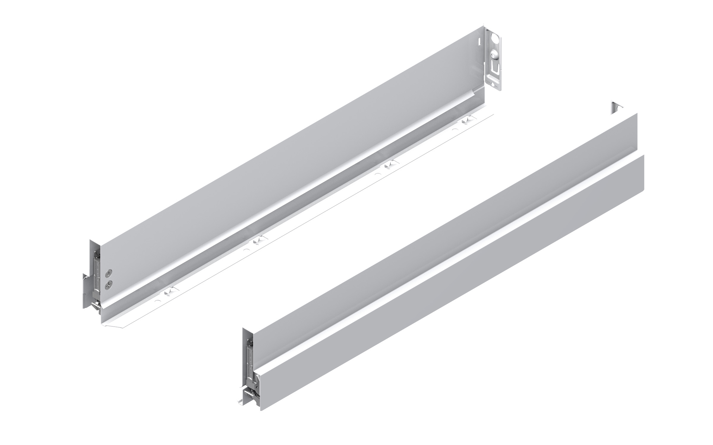 Set of drawer side Nova Pro Scala, height: 90 mm, length: 600 mm,  ICE - LEFT and RIGHT