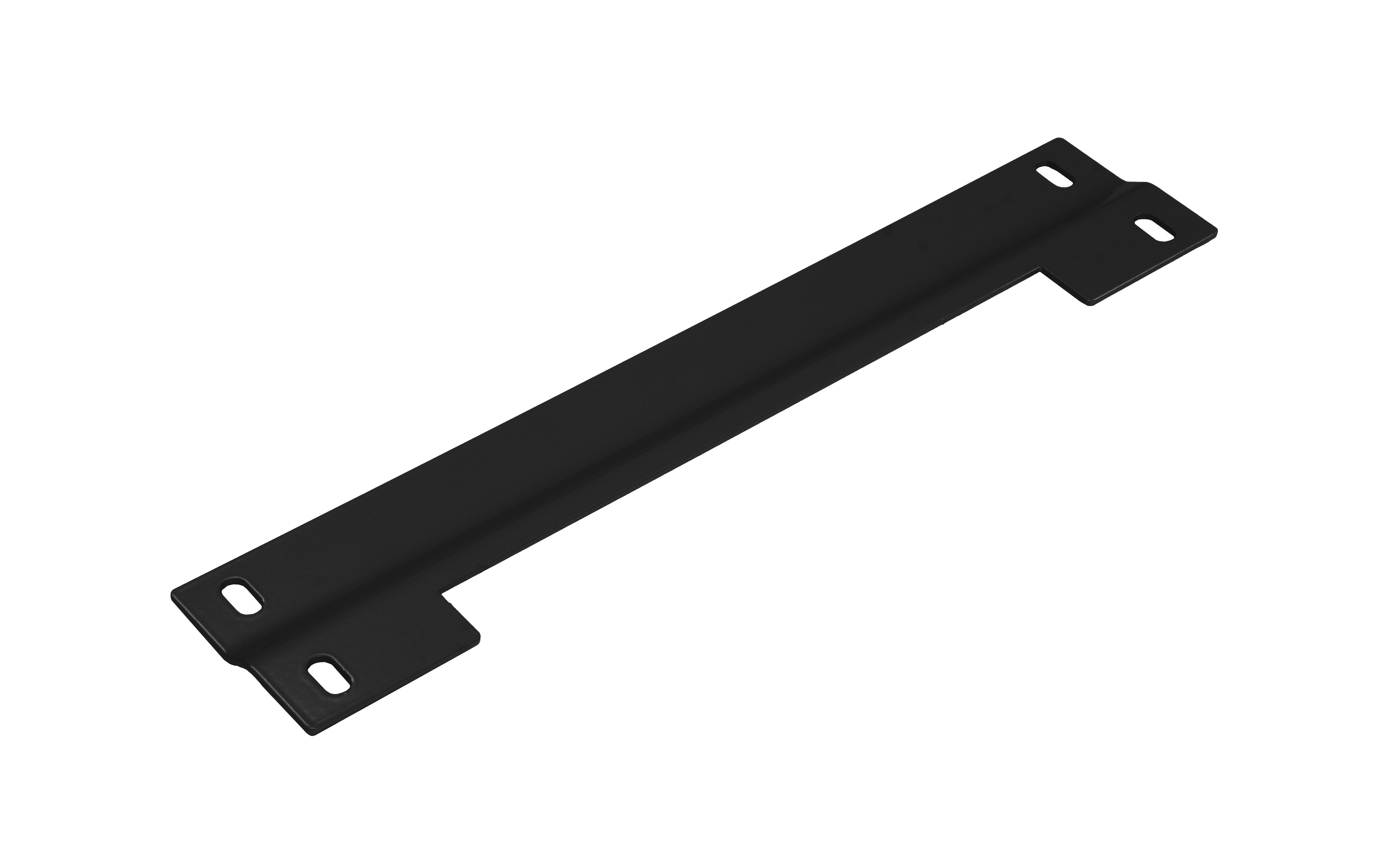 Desk bar extension bracket Z for table leg Madrid, black color