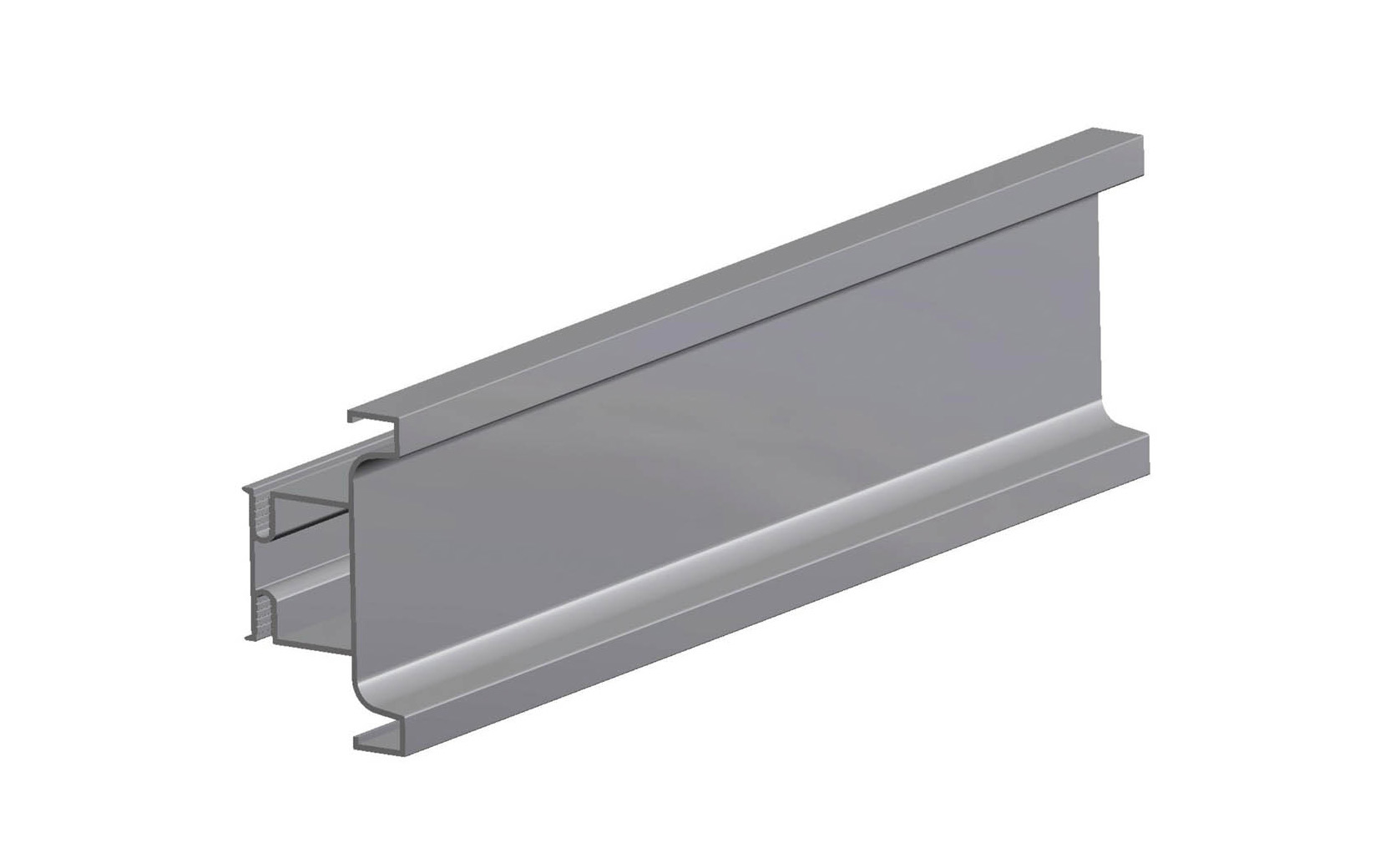 Gola Opes vertikalni C profil, l=2,7 m, aluminij