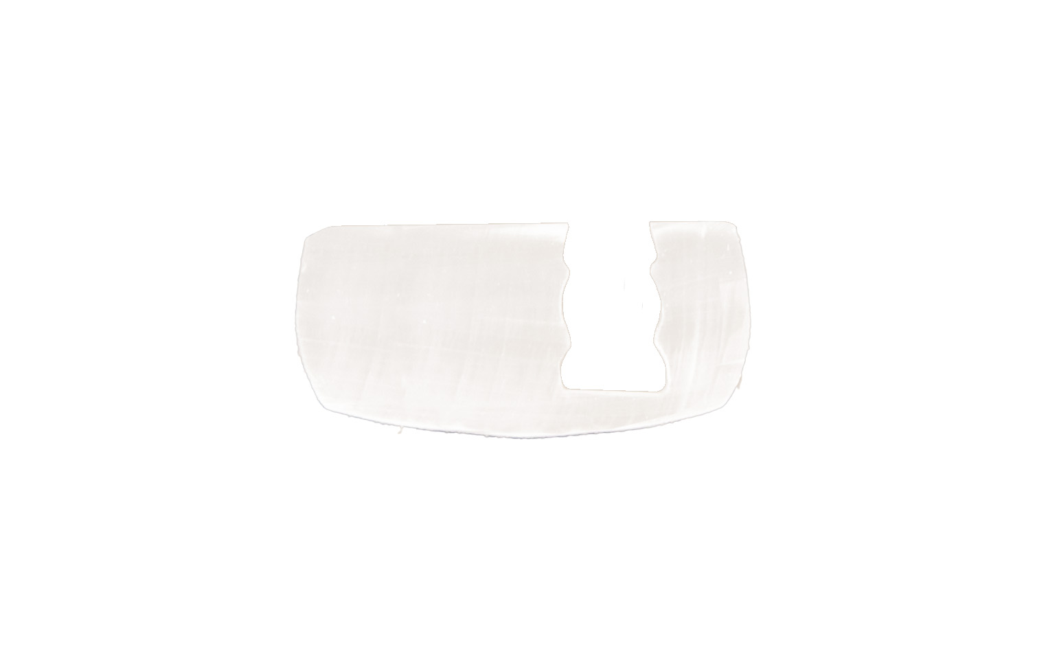 Glass gasket for handle Prosper, 18>4, unsymmetrical
