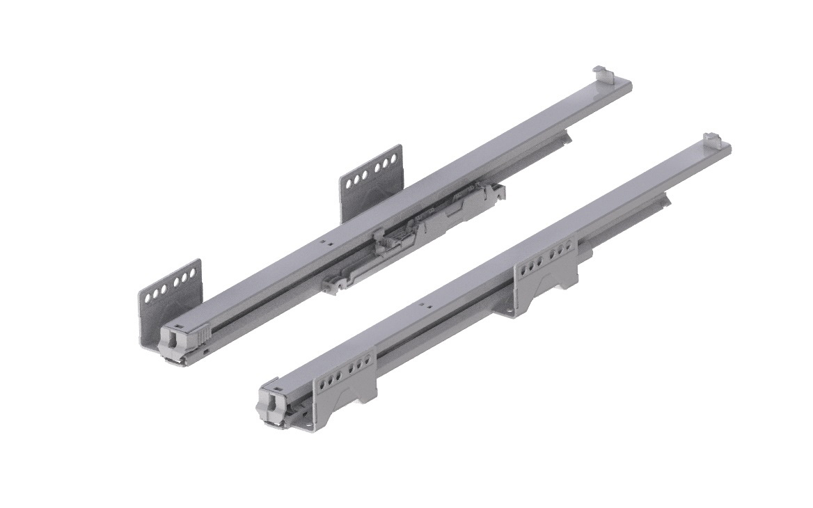 Slide Dynaneo, length 550 mm, Soft-close, 30 KG full extension