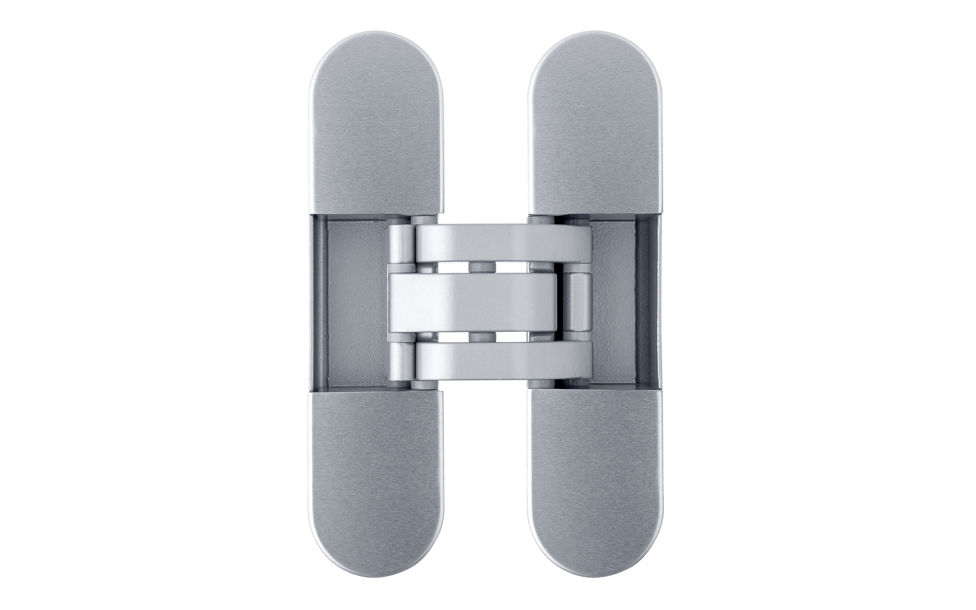Spona Otlav Invisacta 3D, 30 x 120 mm, 60kg,  saten siva