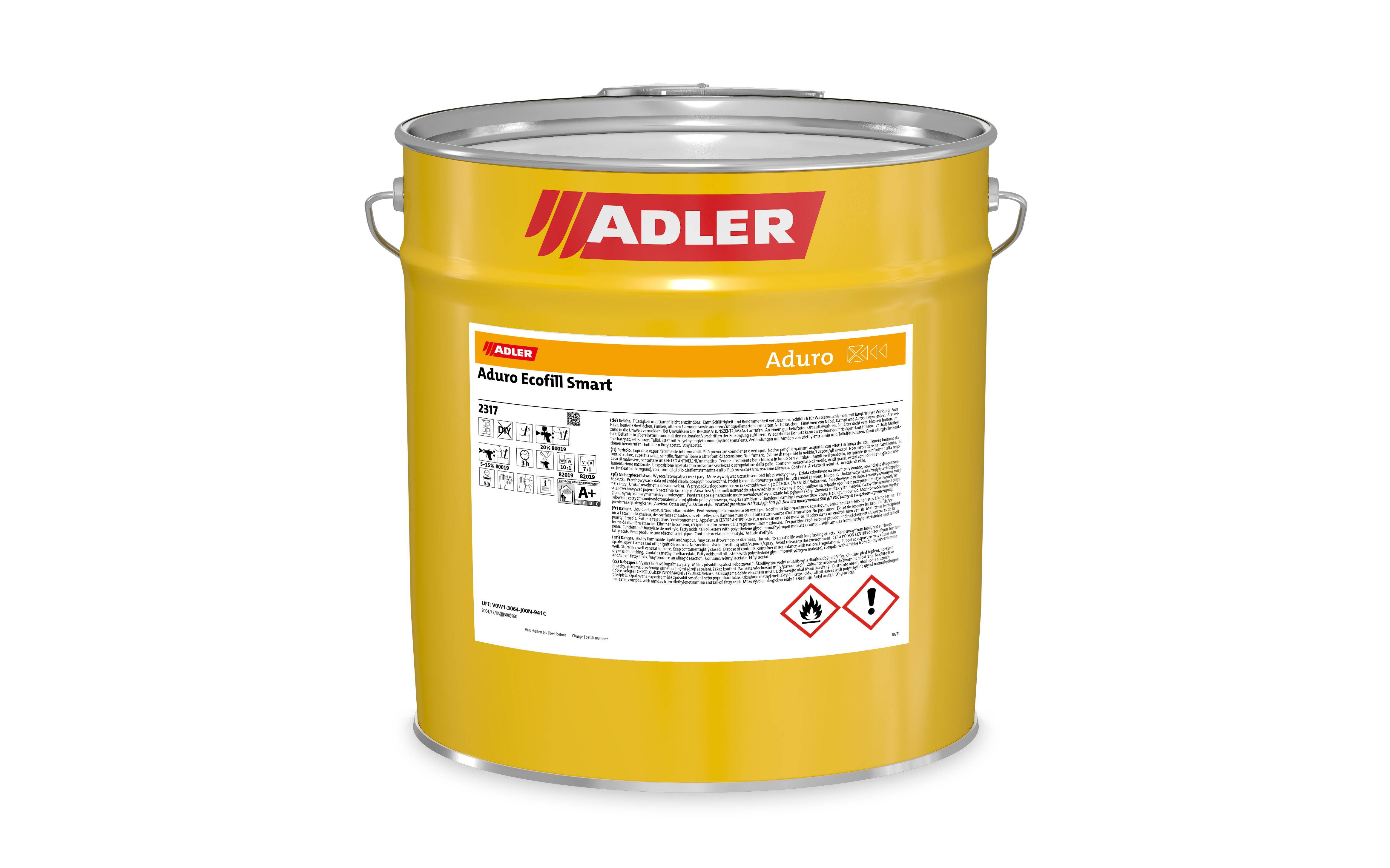 Aduro Ecofill Smart, črni, 24 kg