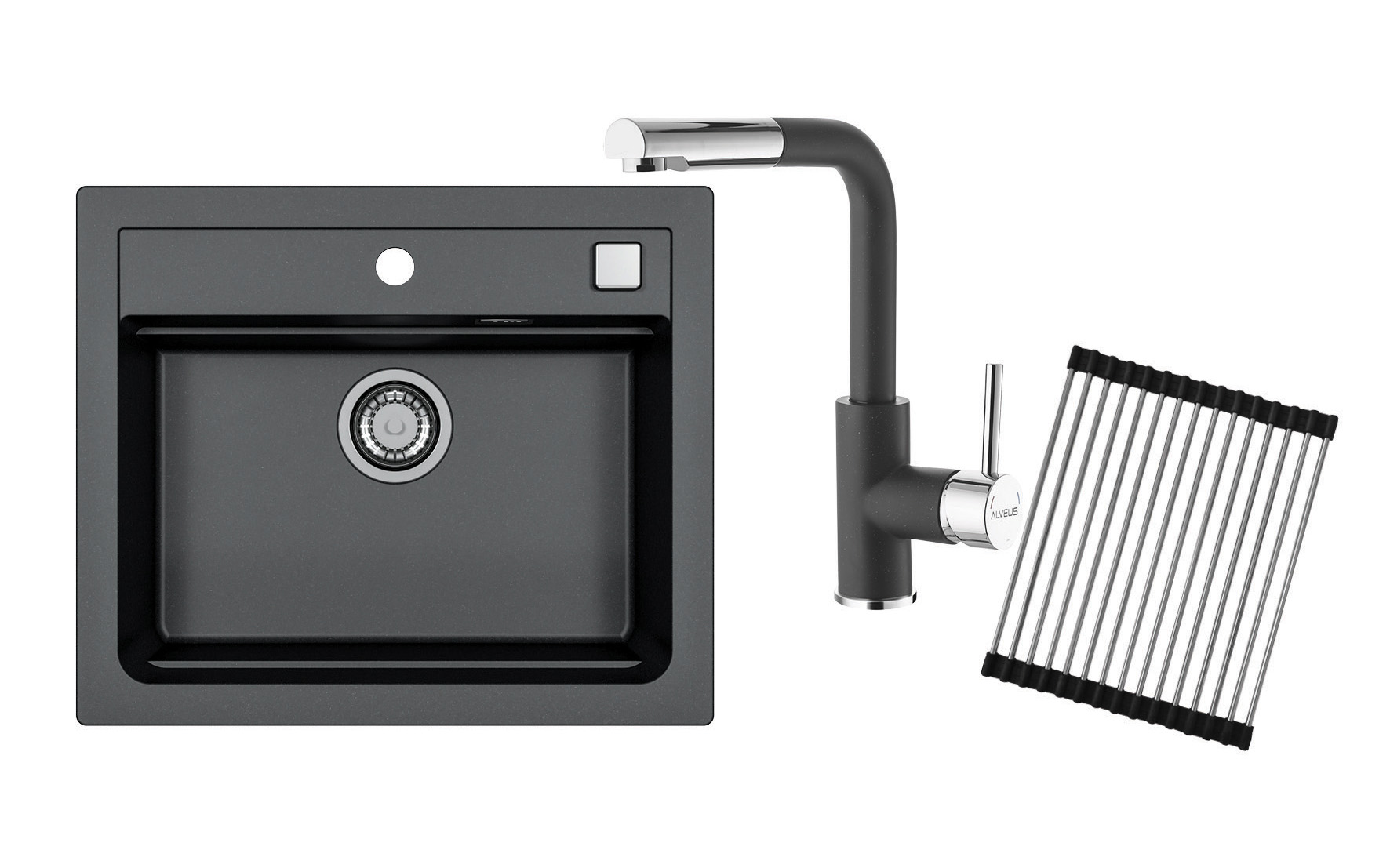 Set sink Atrox 30 and tap Siros