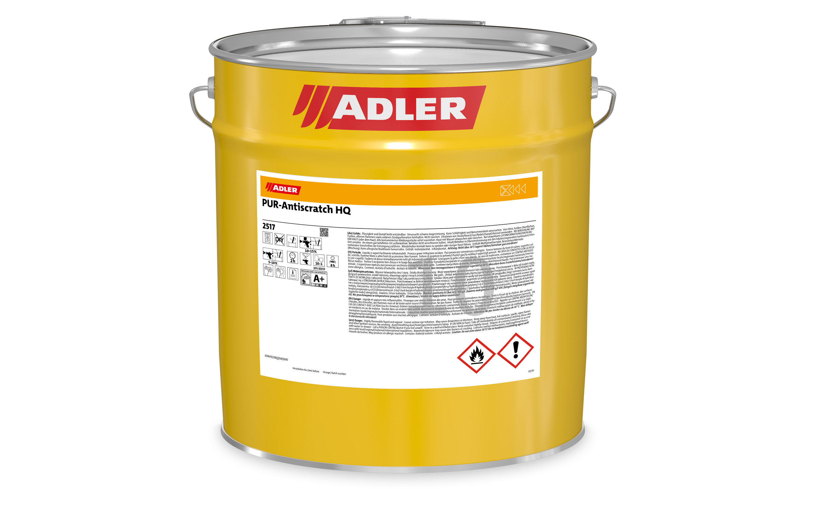 Pur Antiscratch HQ G10 Stumpfmatt, 20 kg