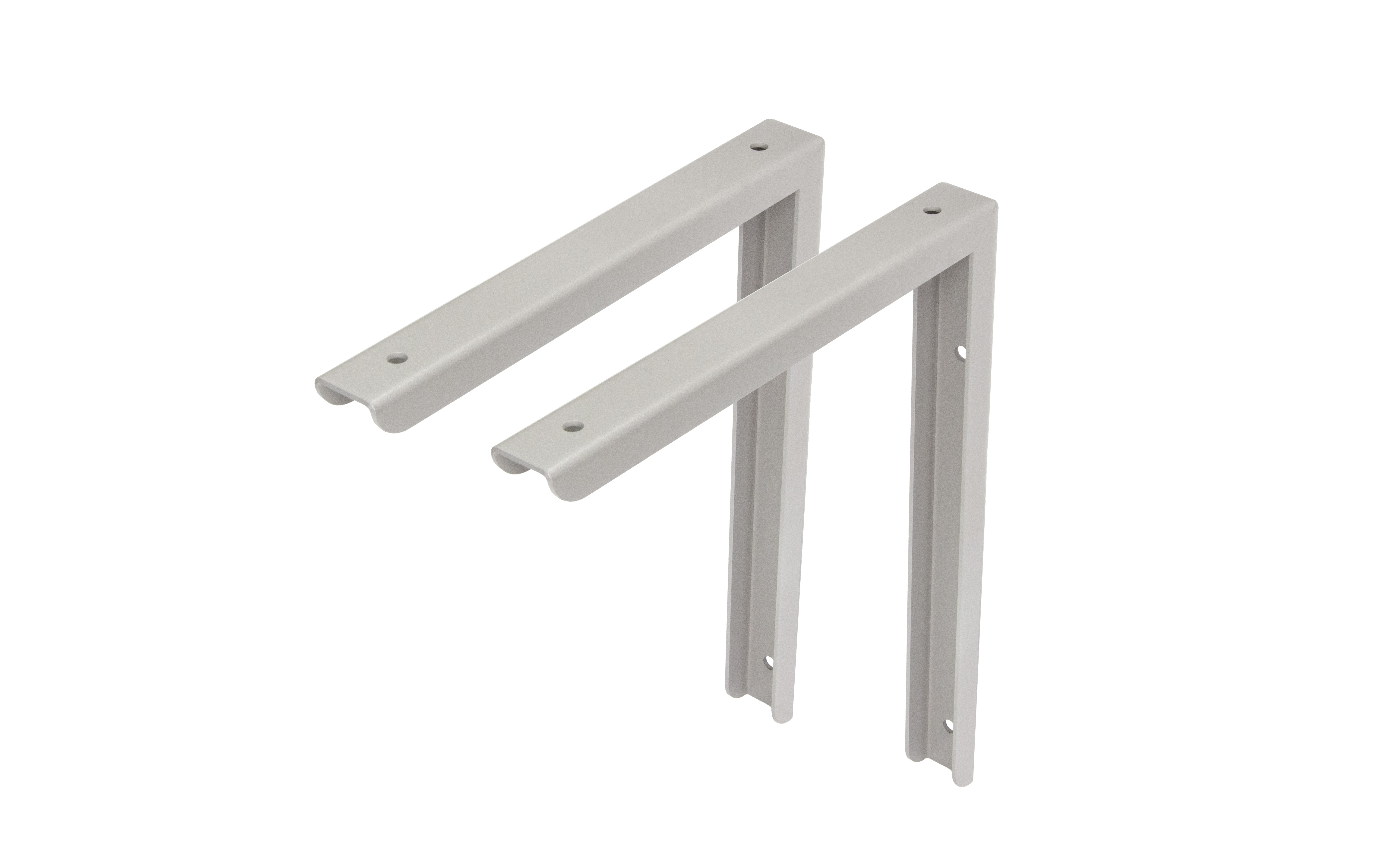 Modesty panel fixing bracket, grey structure color (250 x 300 mm)