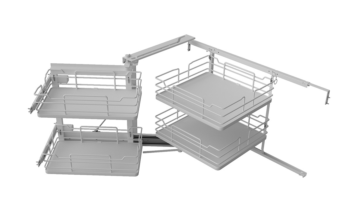 Sige 350i mechanism for corner unit, left, white