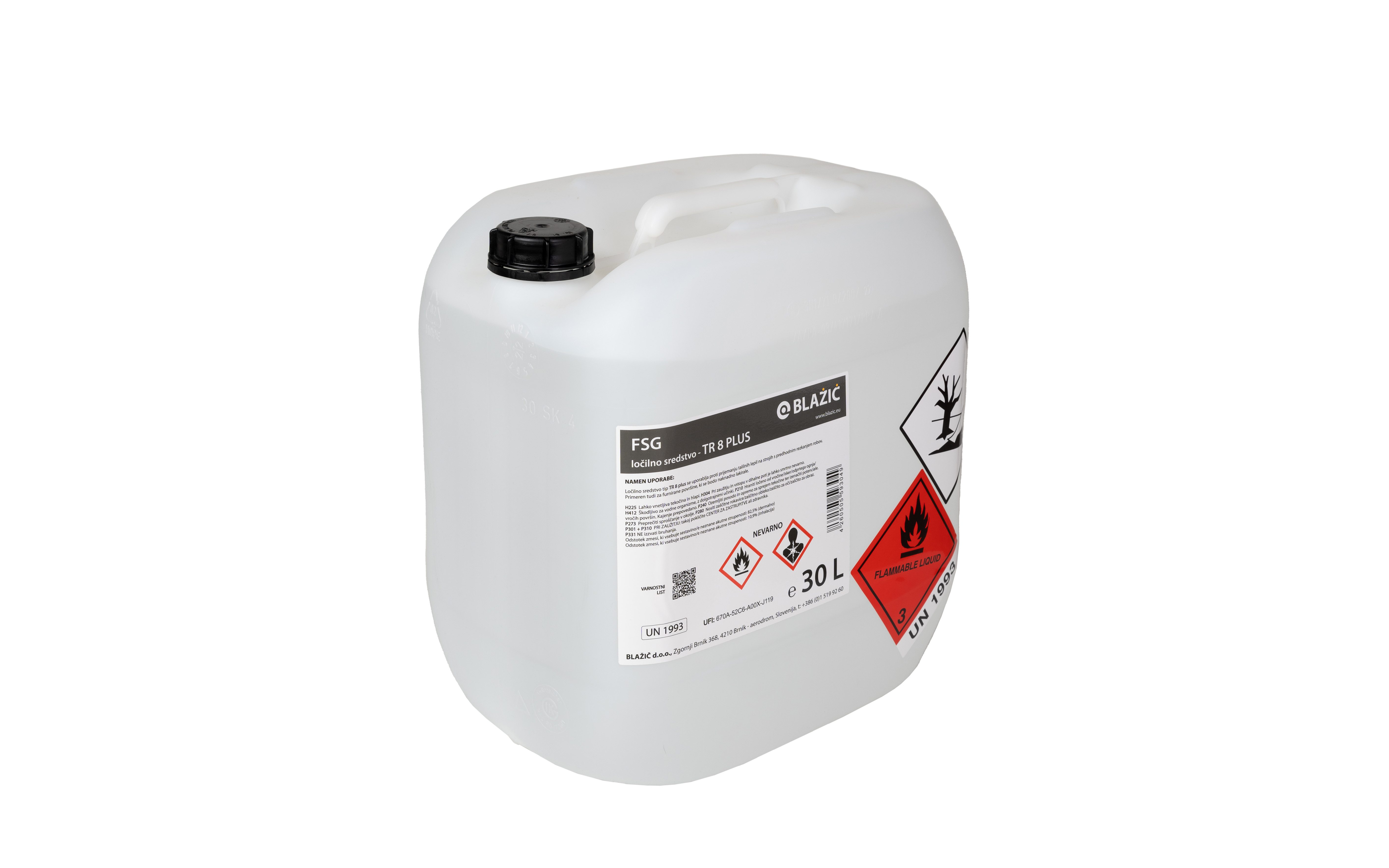 Release agent type TR8 PLUS, 5L, plastic bottle