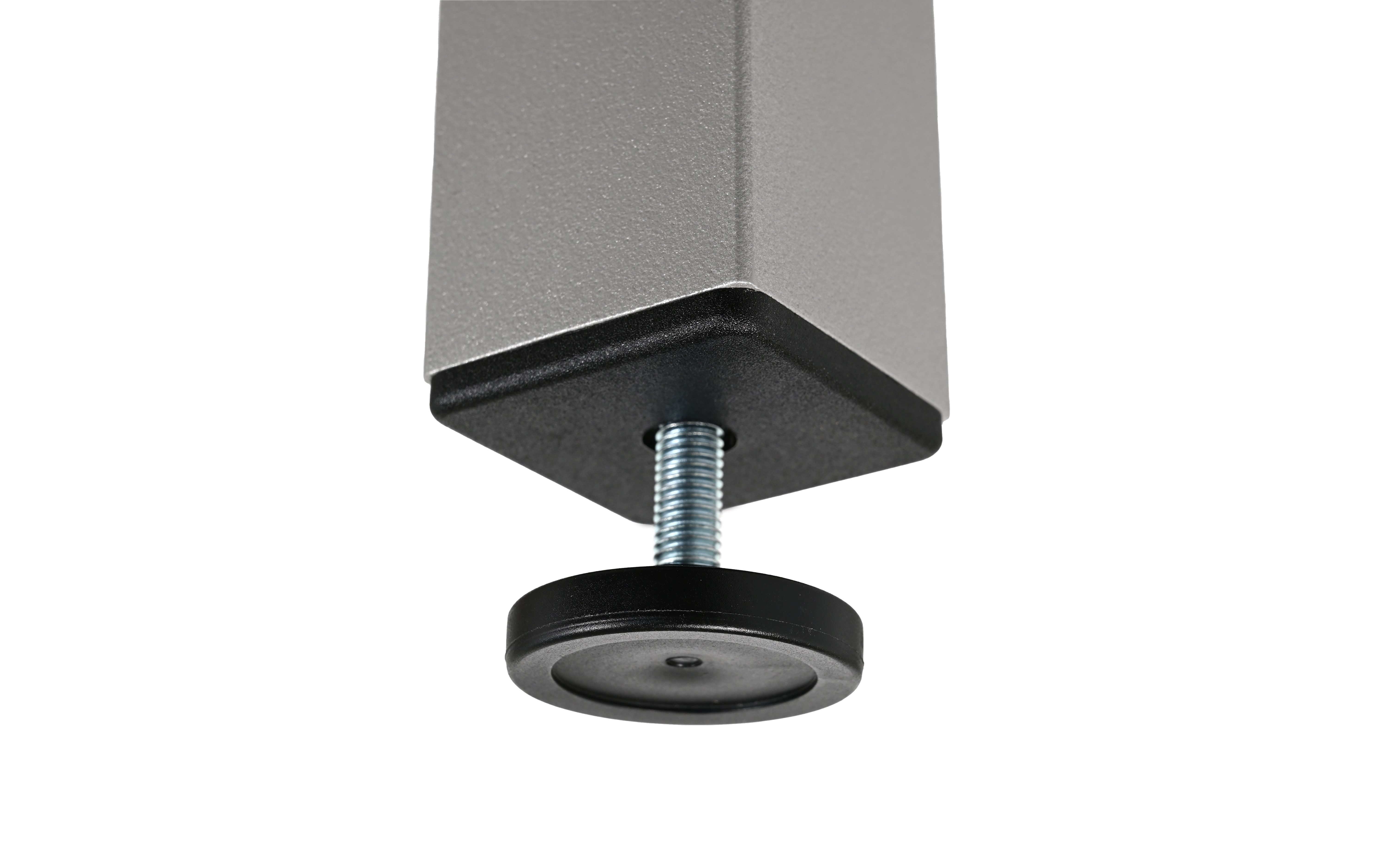 Table leg MILANO 600, grey structure color