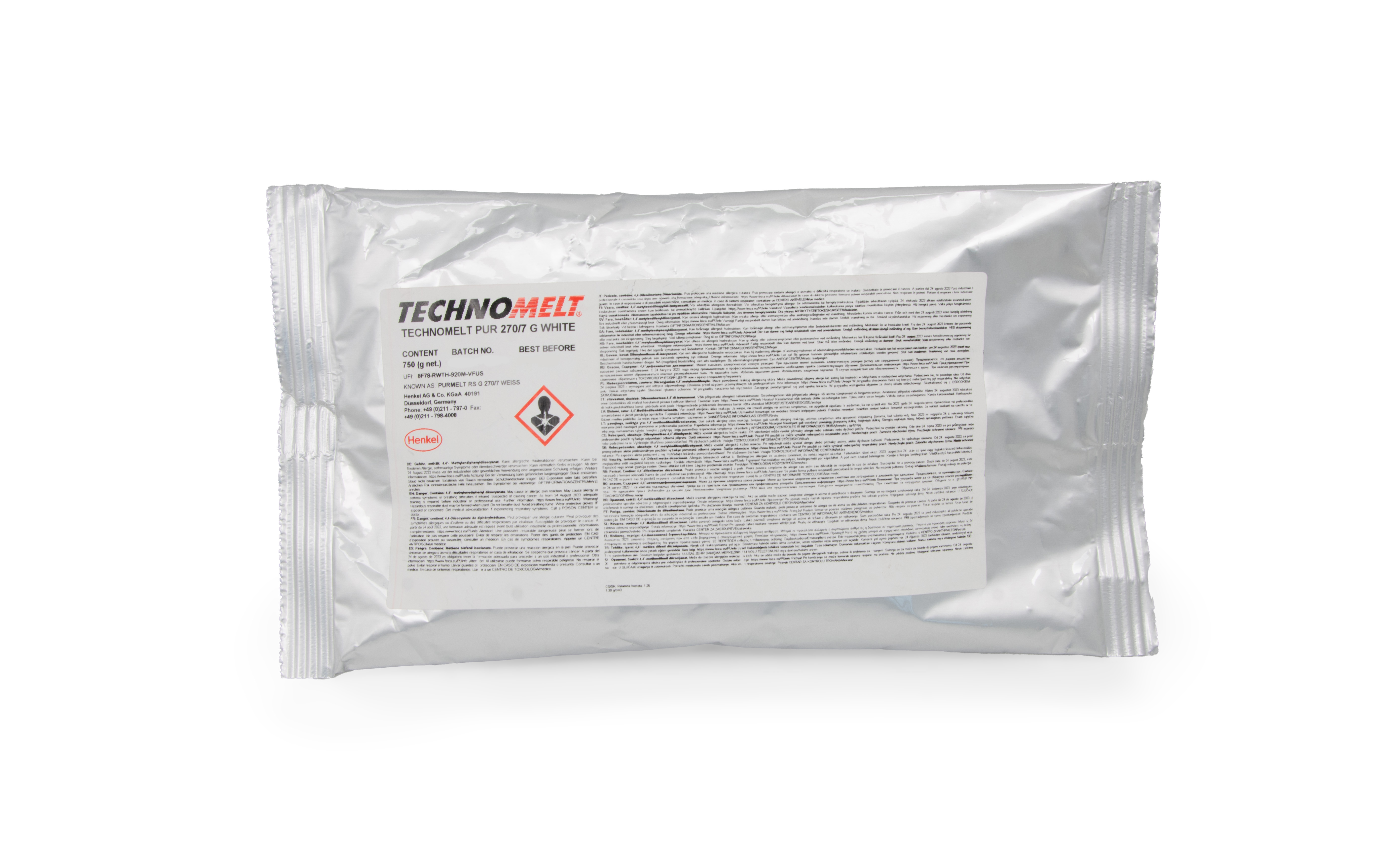 Technomelt PUR 270/7 G white, granulate, 0,750 kg