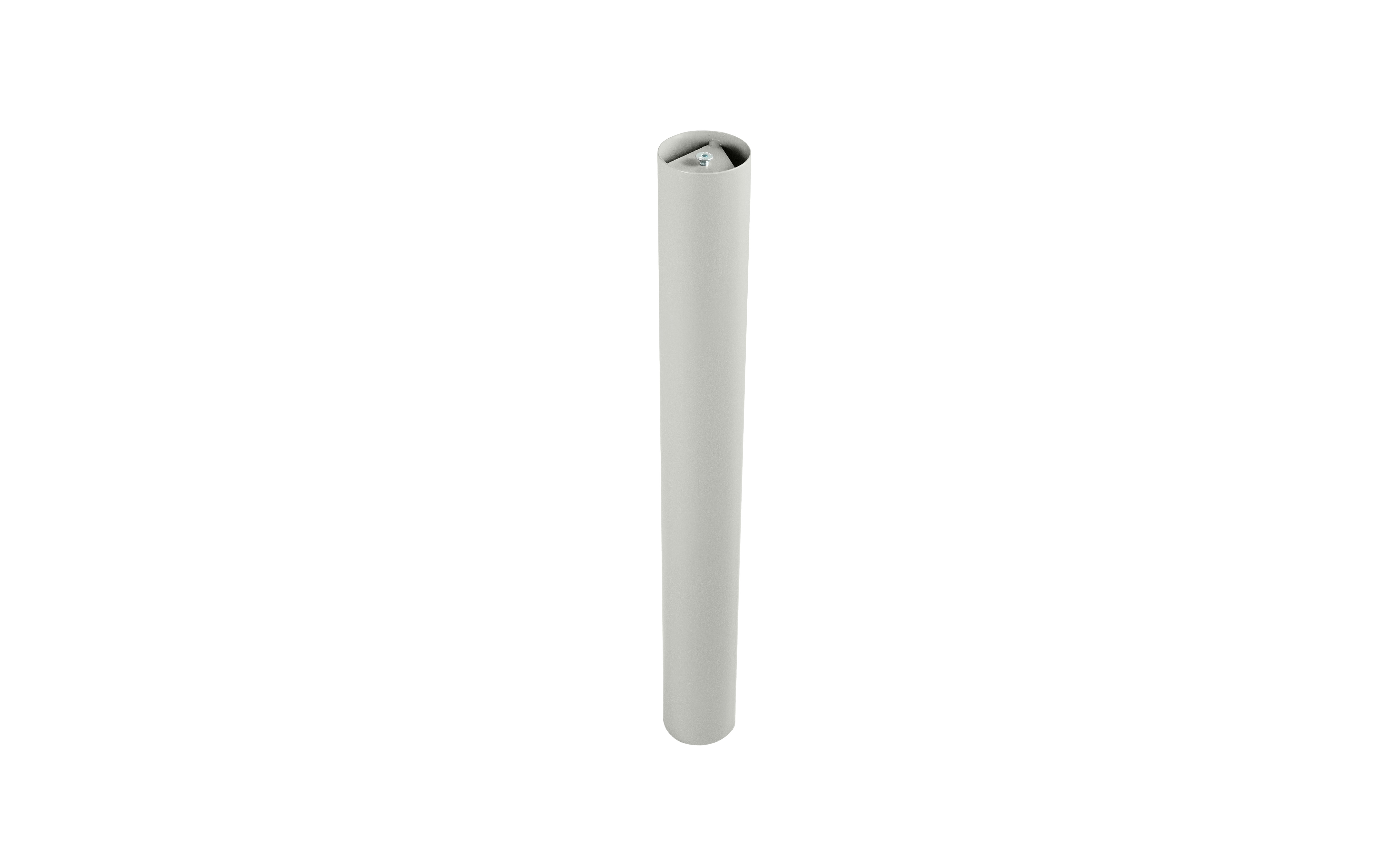 Steber MAXIS fi 80/705 mm, siva, RAL 9006 struktur