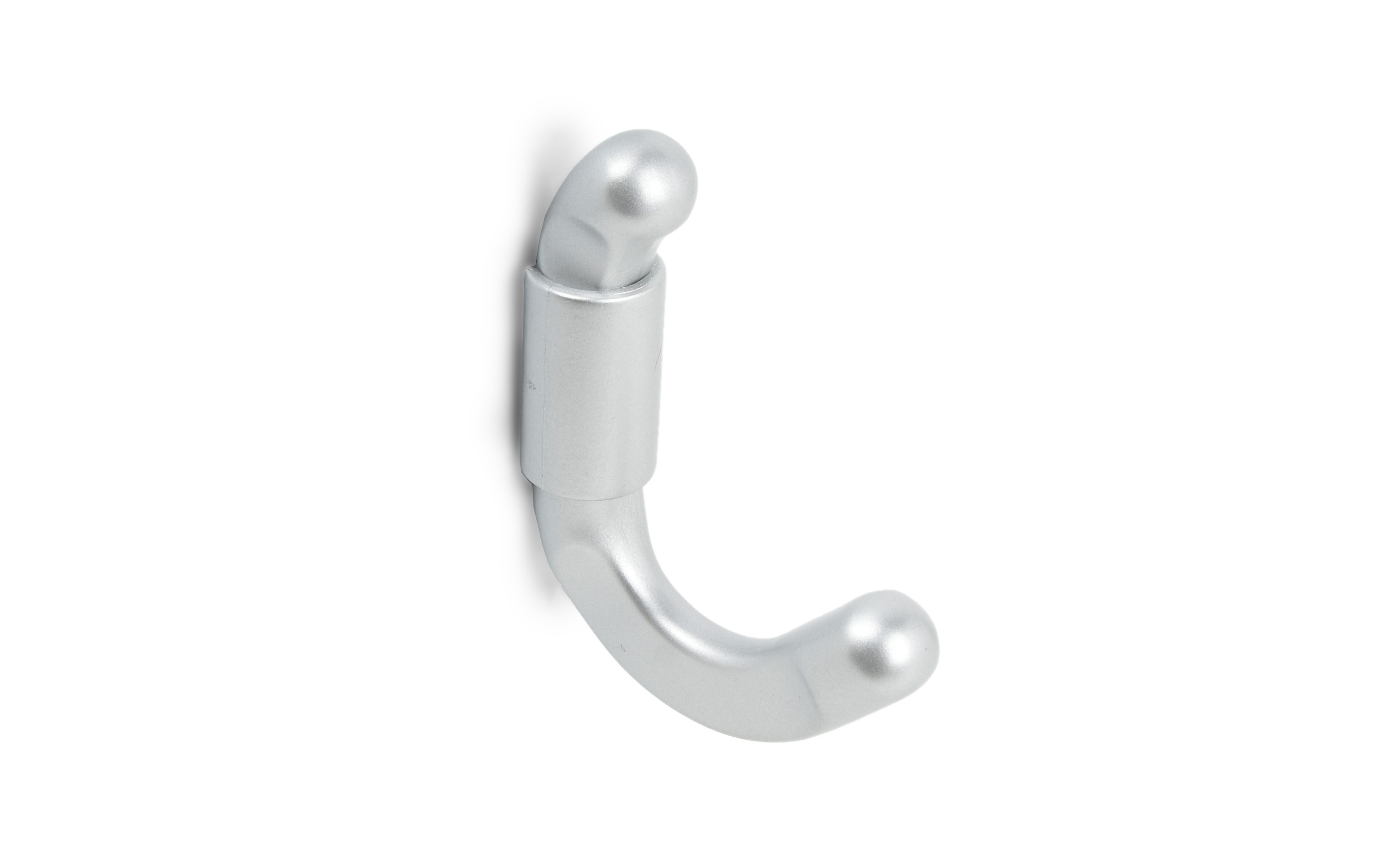 Coat hook Lampič 7002, matt chrome