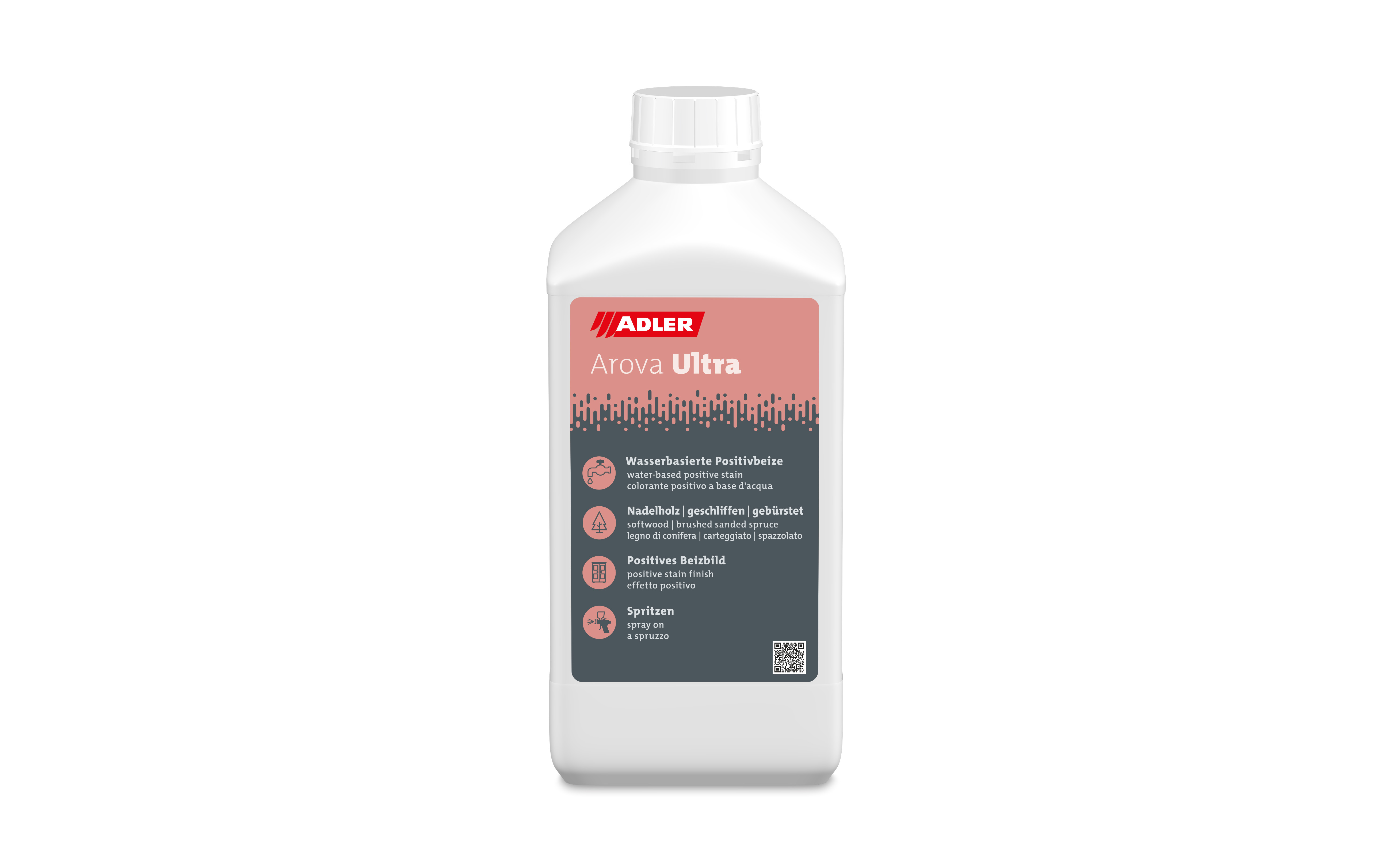 Stain AROVA  ULTRA - Dunkelbraun, 1 L