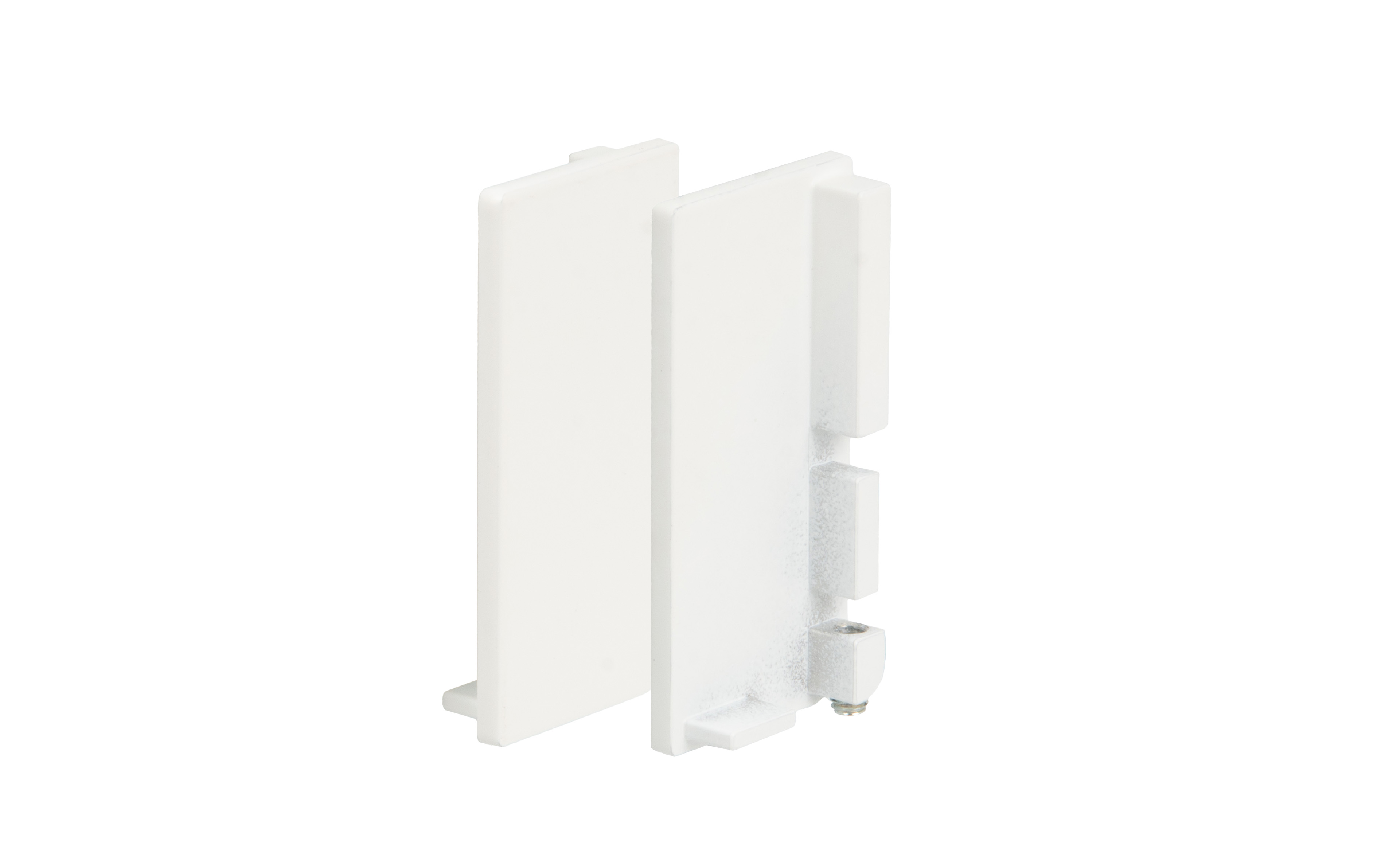 End cap for Opes LED Gola L profile, WHITE, type 995